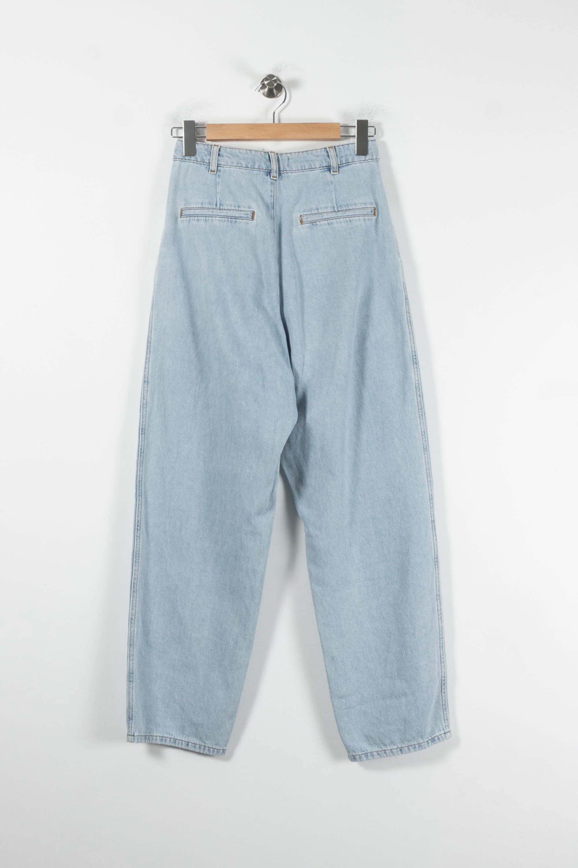 Jean Large Bleu Clair - Taille XS/34 - Image 4