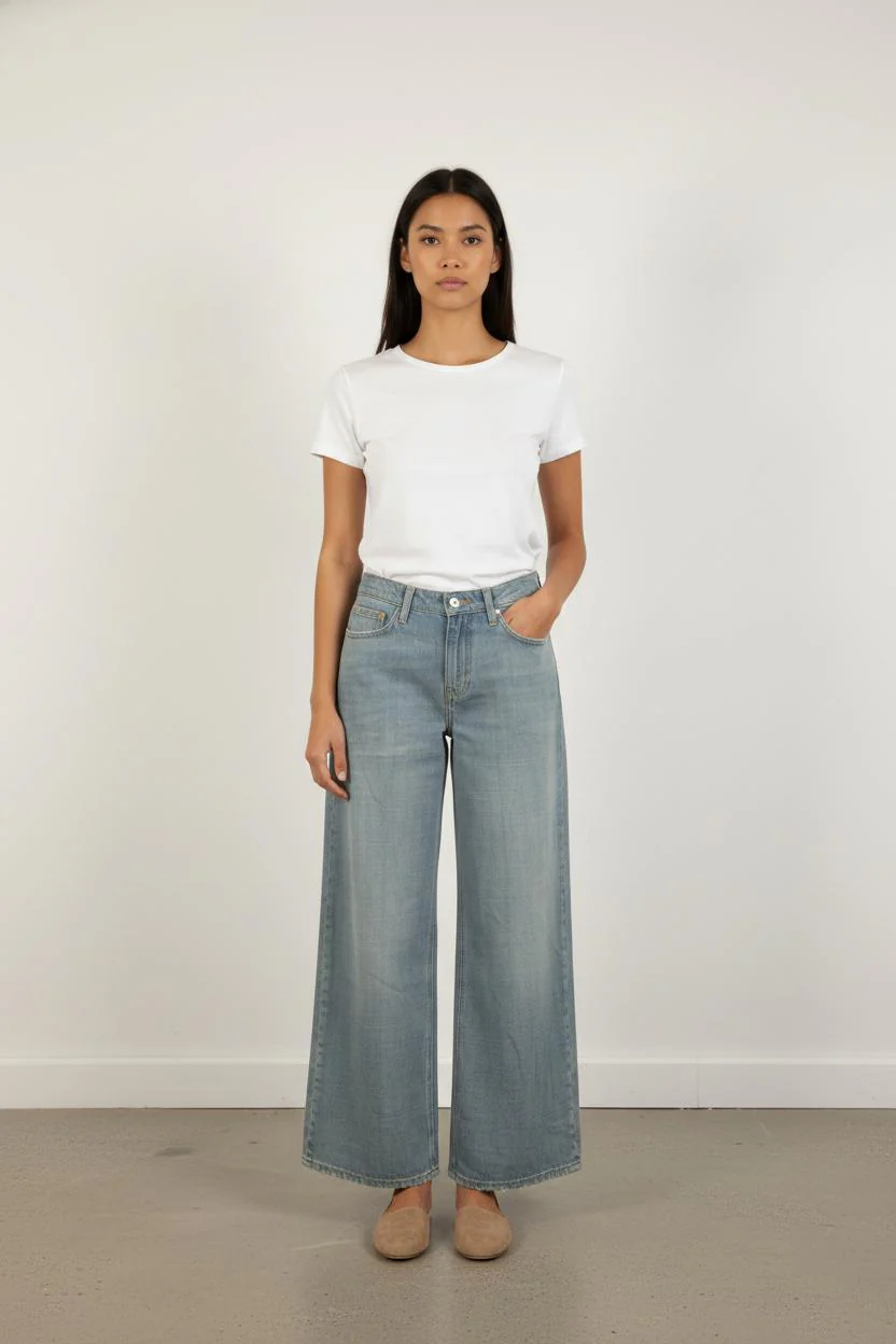 Jean Large Bleu - Taille M/38