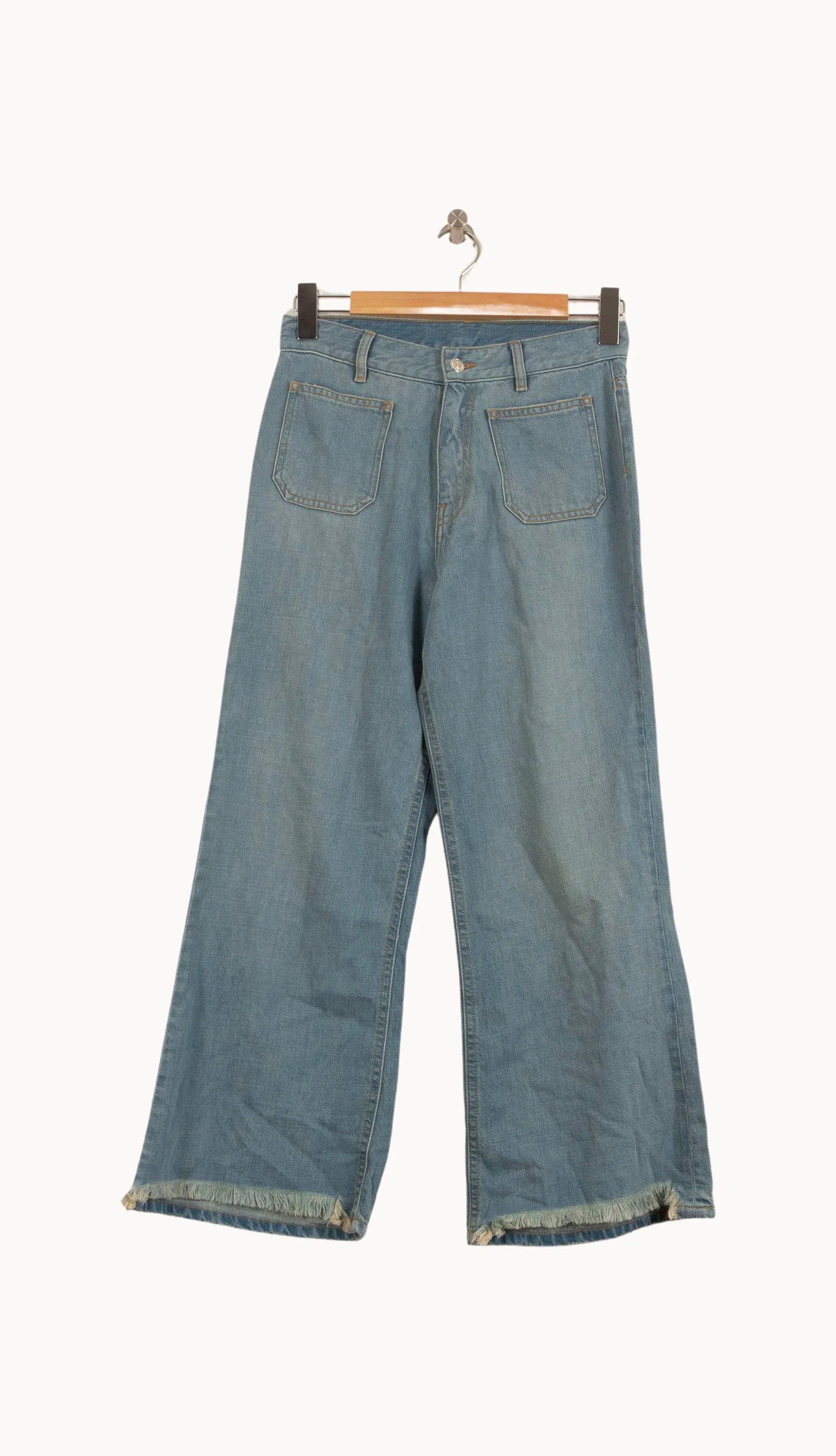 Jean Large Bleu - Taille S/36 - Image 2