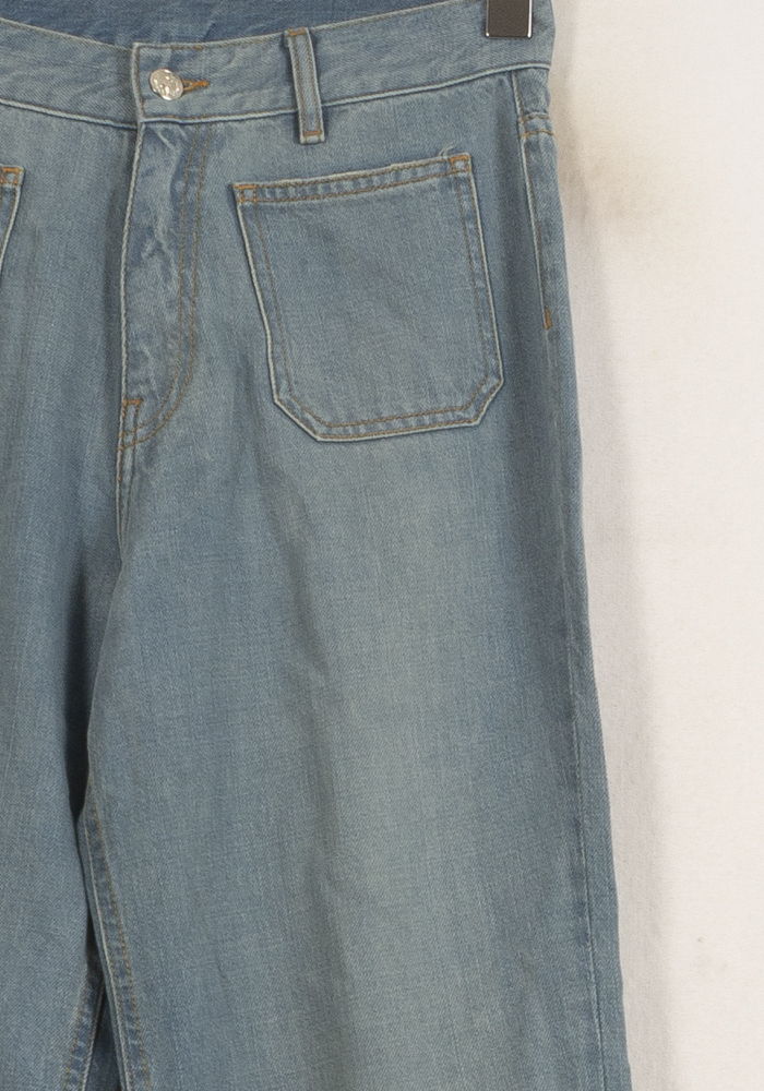 Jean Large Bleu - Taille S/36 - Image 3