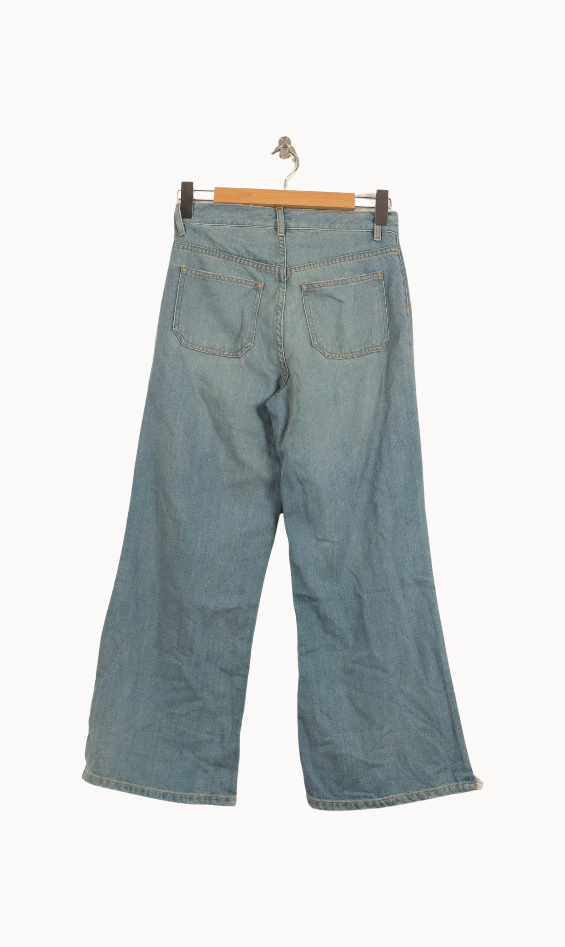 Jean Large Bleu - Taille S/36 - Image 4