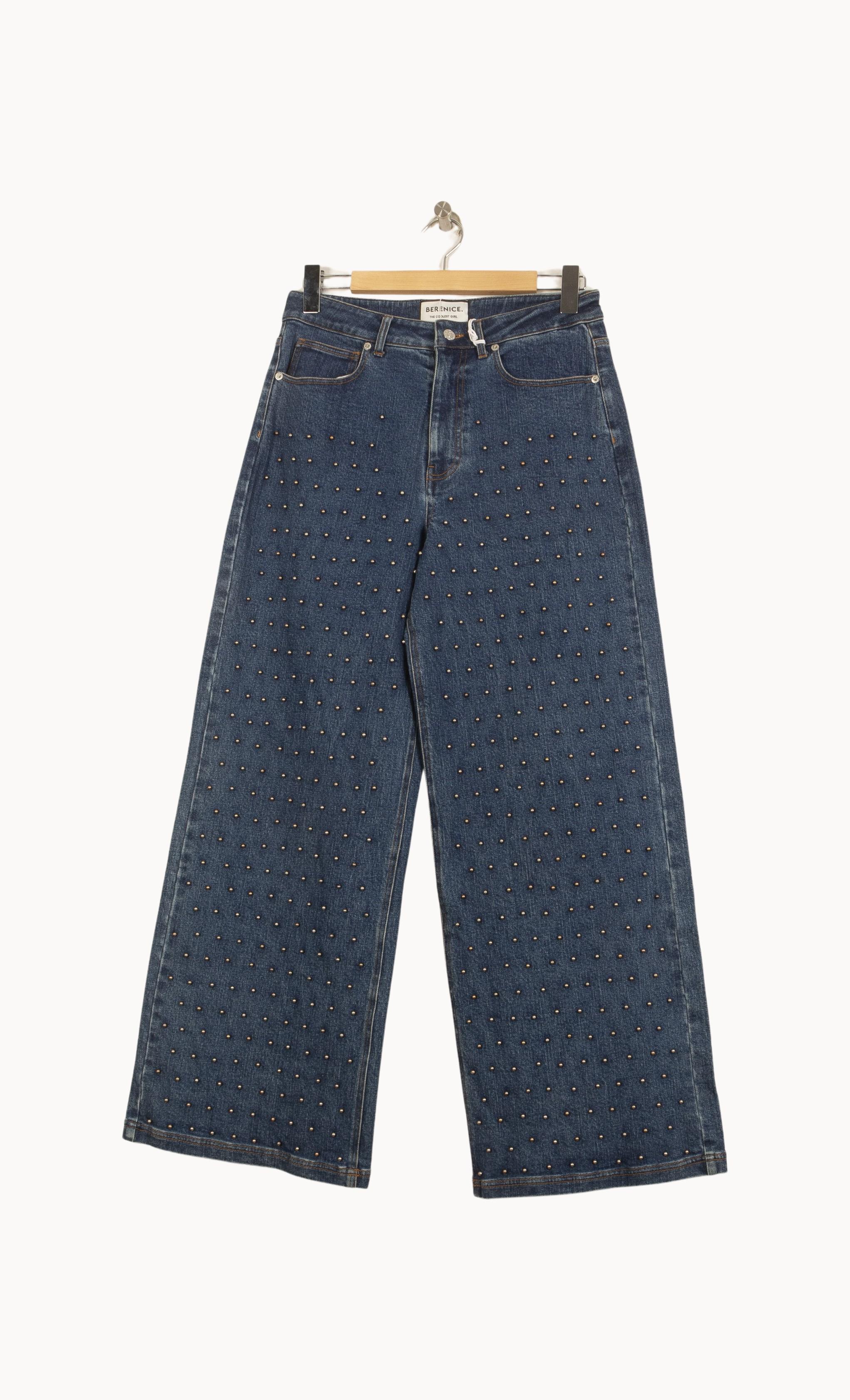 Jean Large Bleu - Taille S/36 - Image 2
