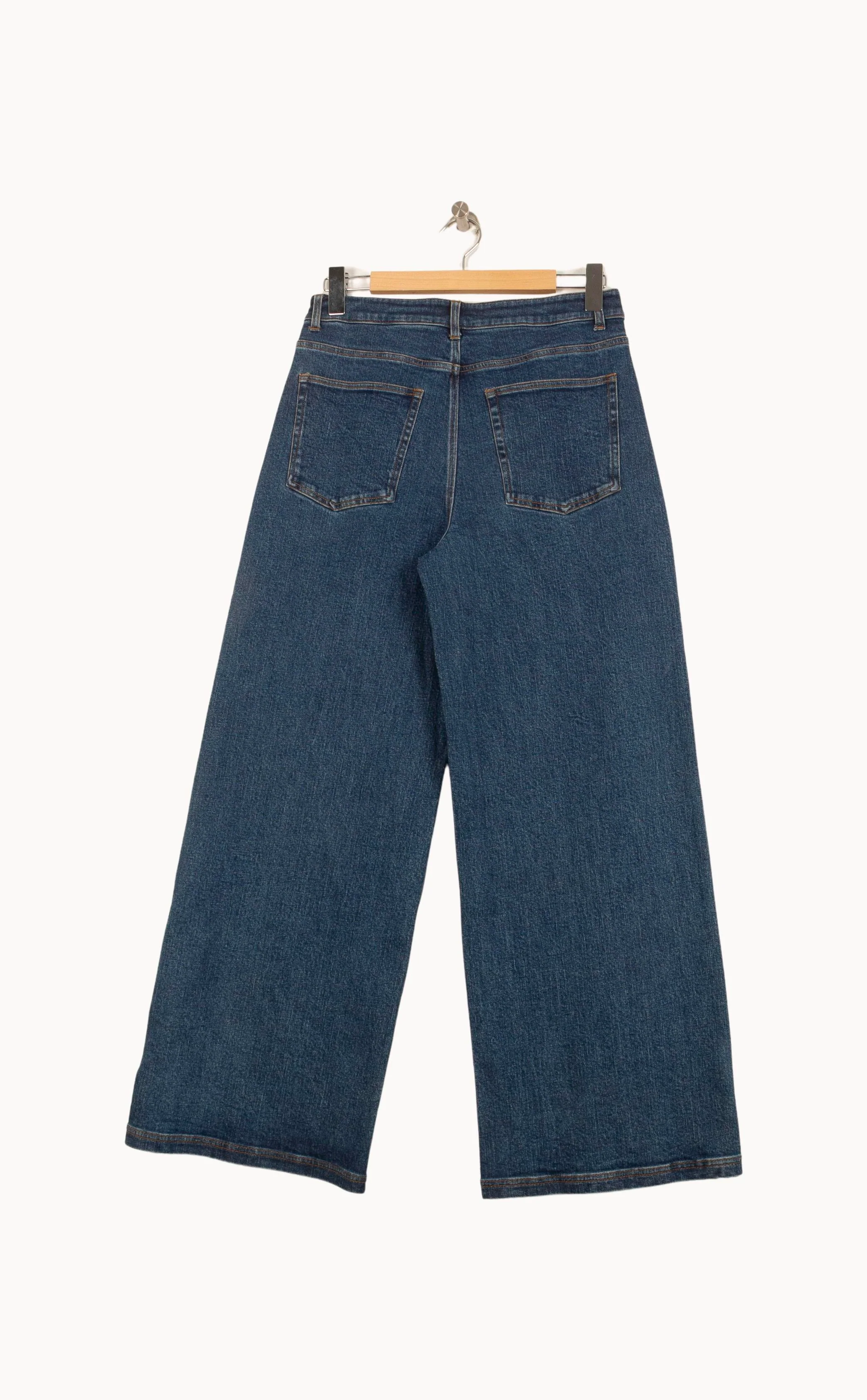 Jean Large Bleu - Taille S/36 - Image 4