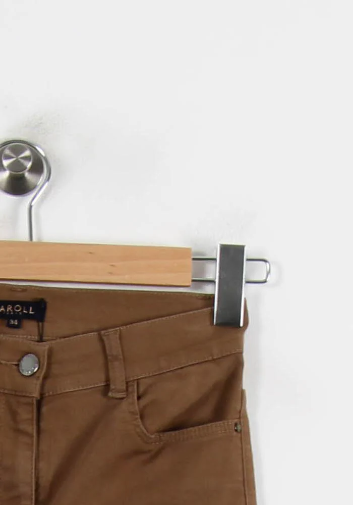 Jean Marron - Taille XS/34 - Image 3