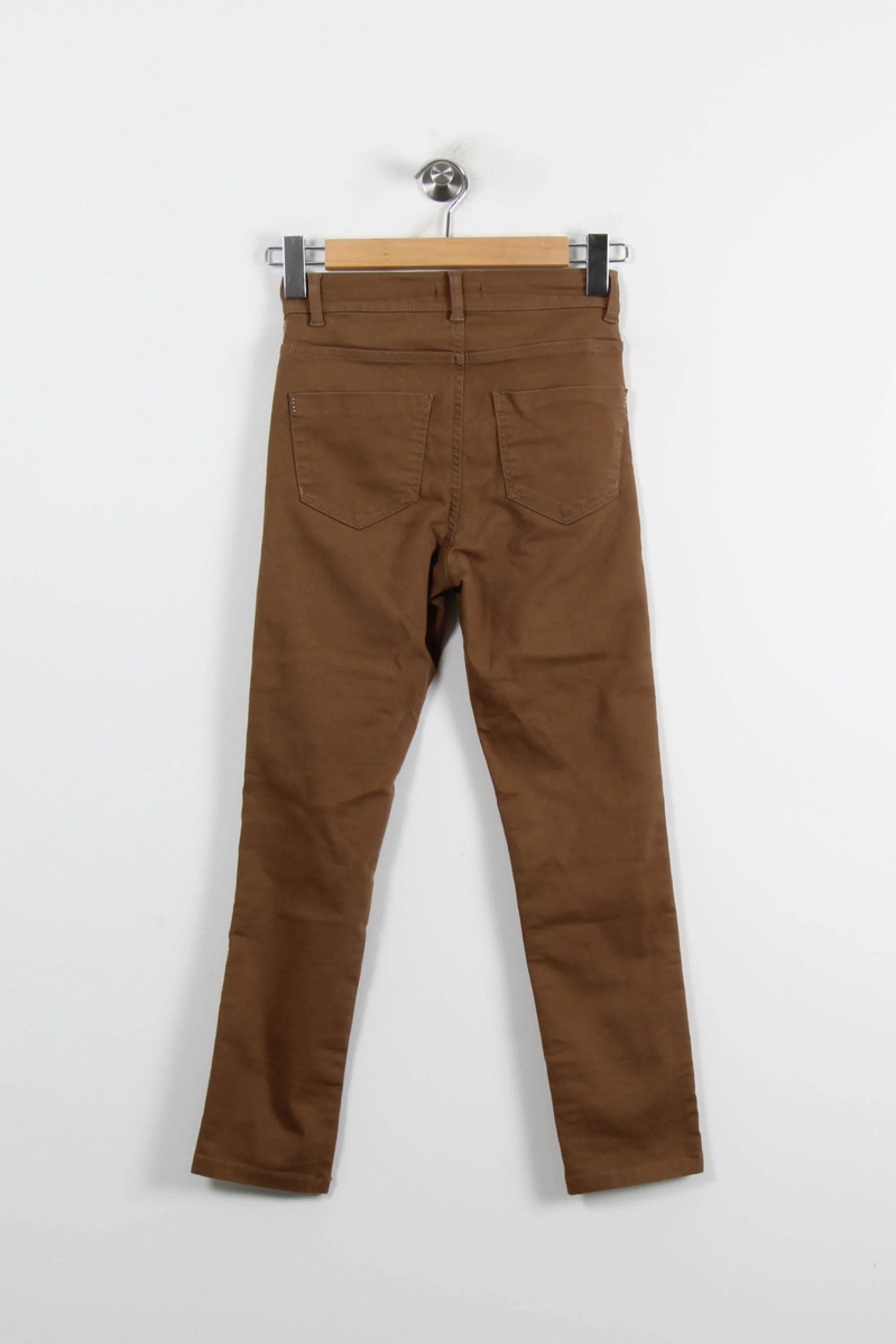 Jean Marron - Taille XS/34 - Image 4