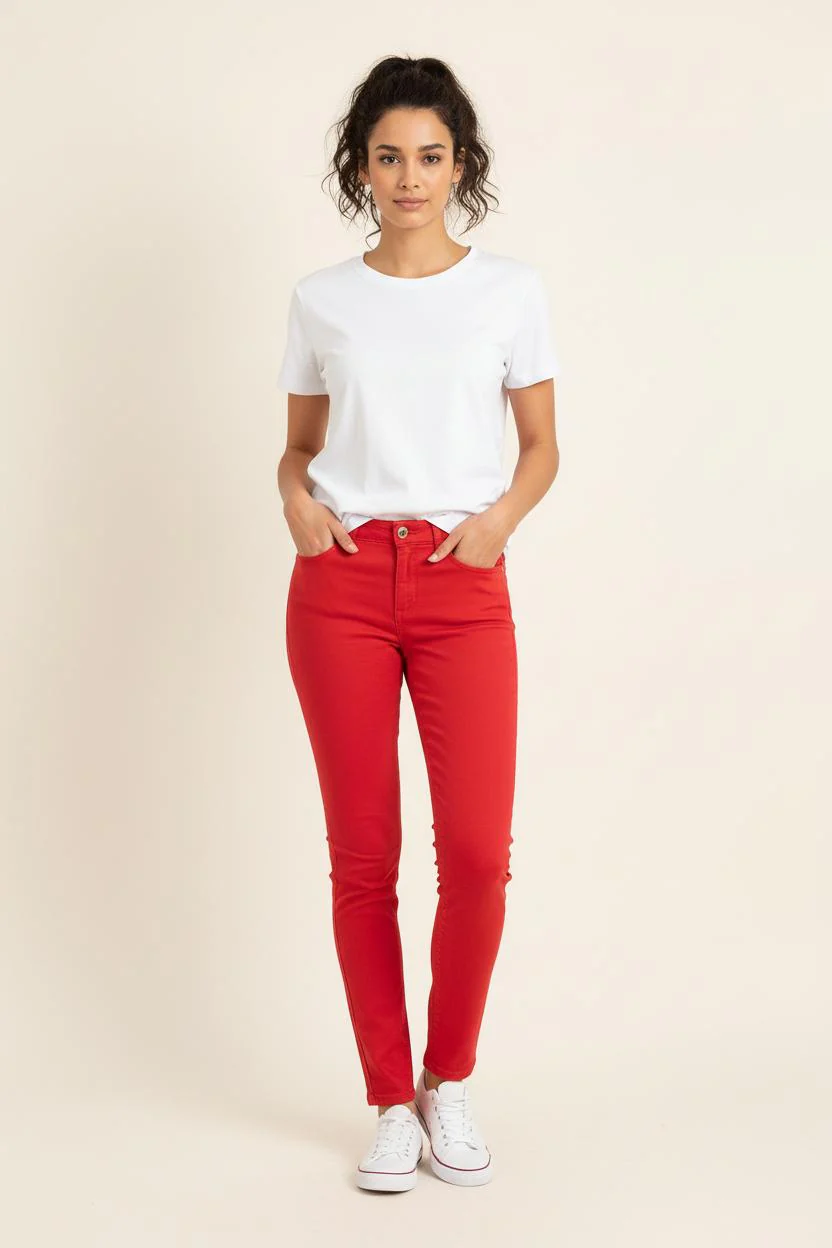 Jean Rouge - Taille XS/34