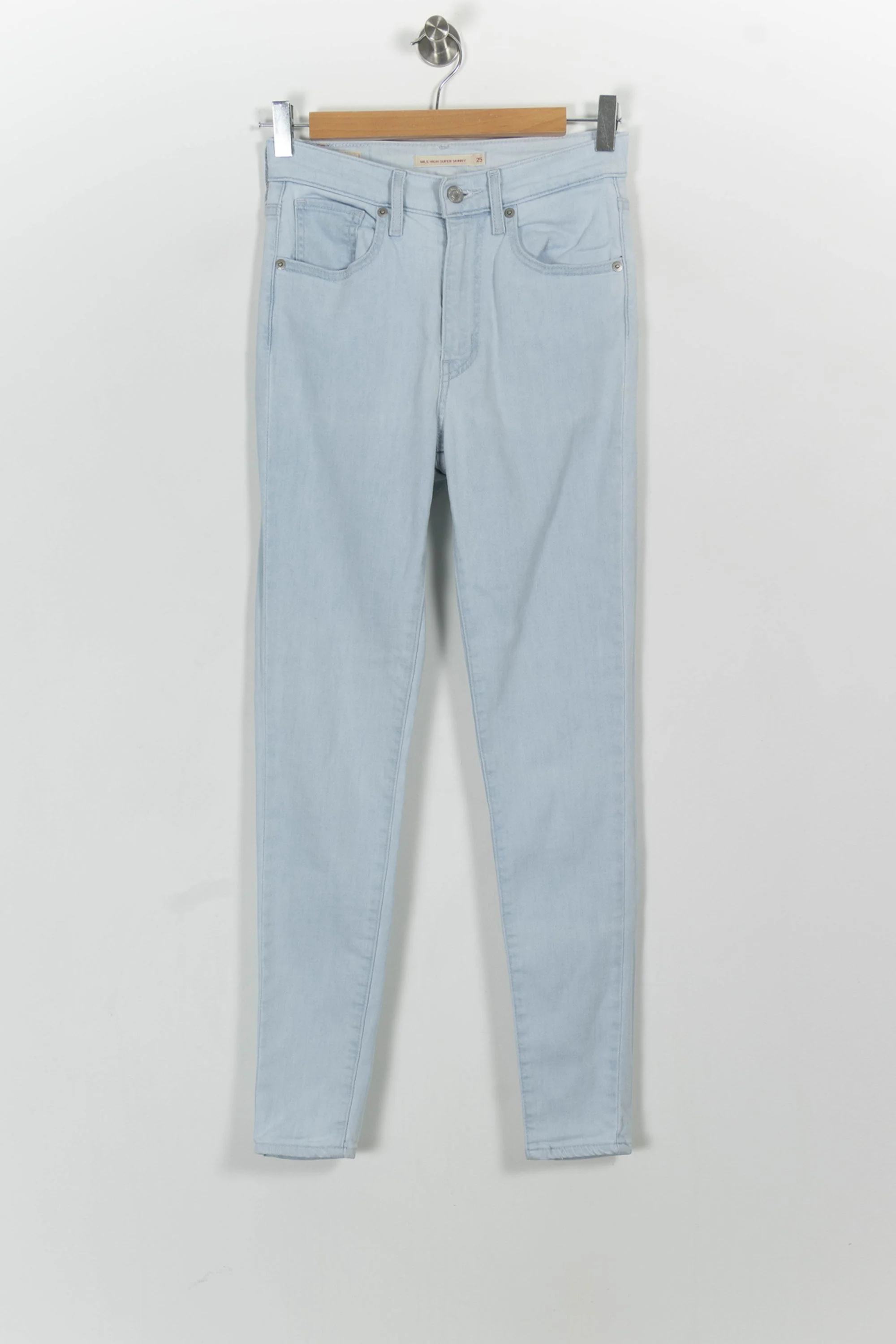 Jean Skinny Bleu Clair - Taille XS/34 - Image 2