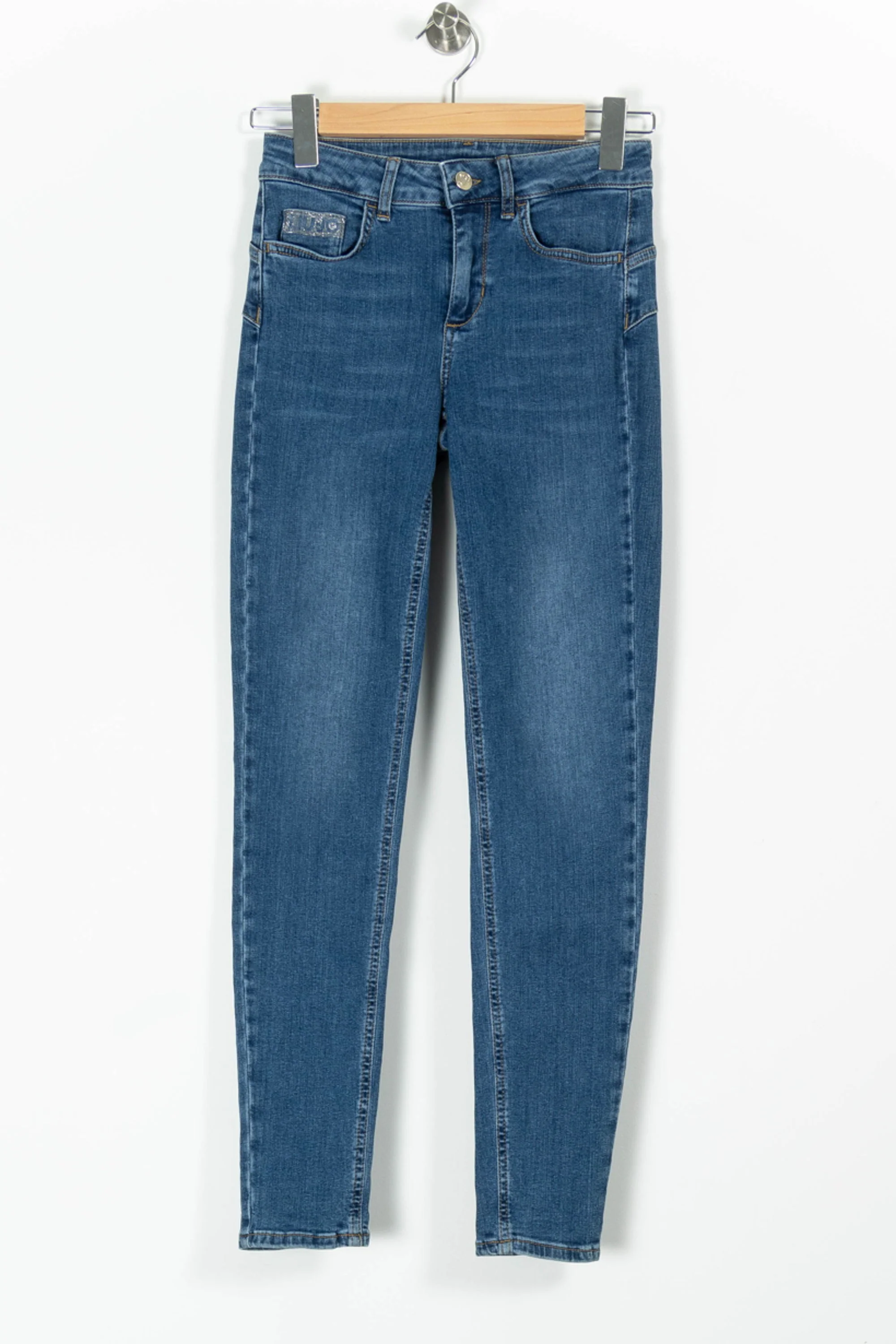 Jean Skinny Bleu - Taille S/36 - Image 2