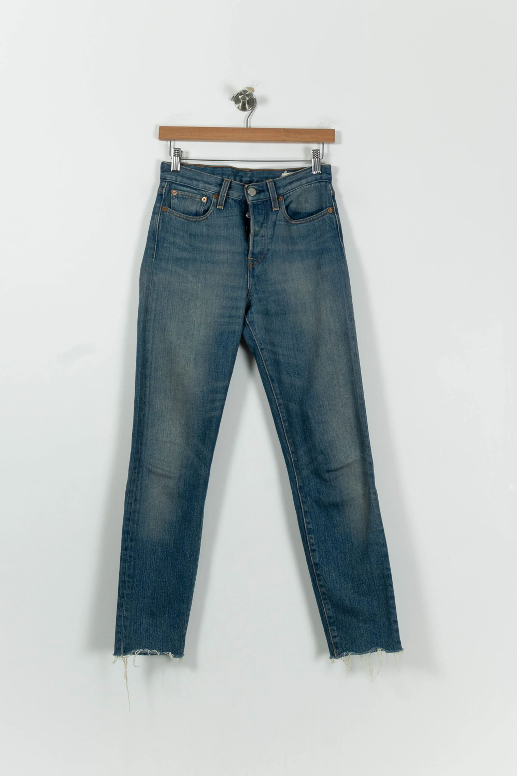 Jean Skinny Bleu - Taille XS/34 - Image 2