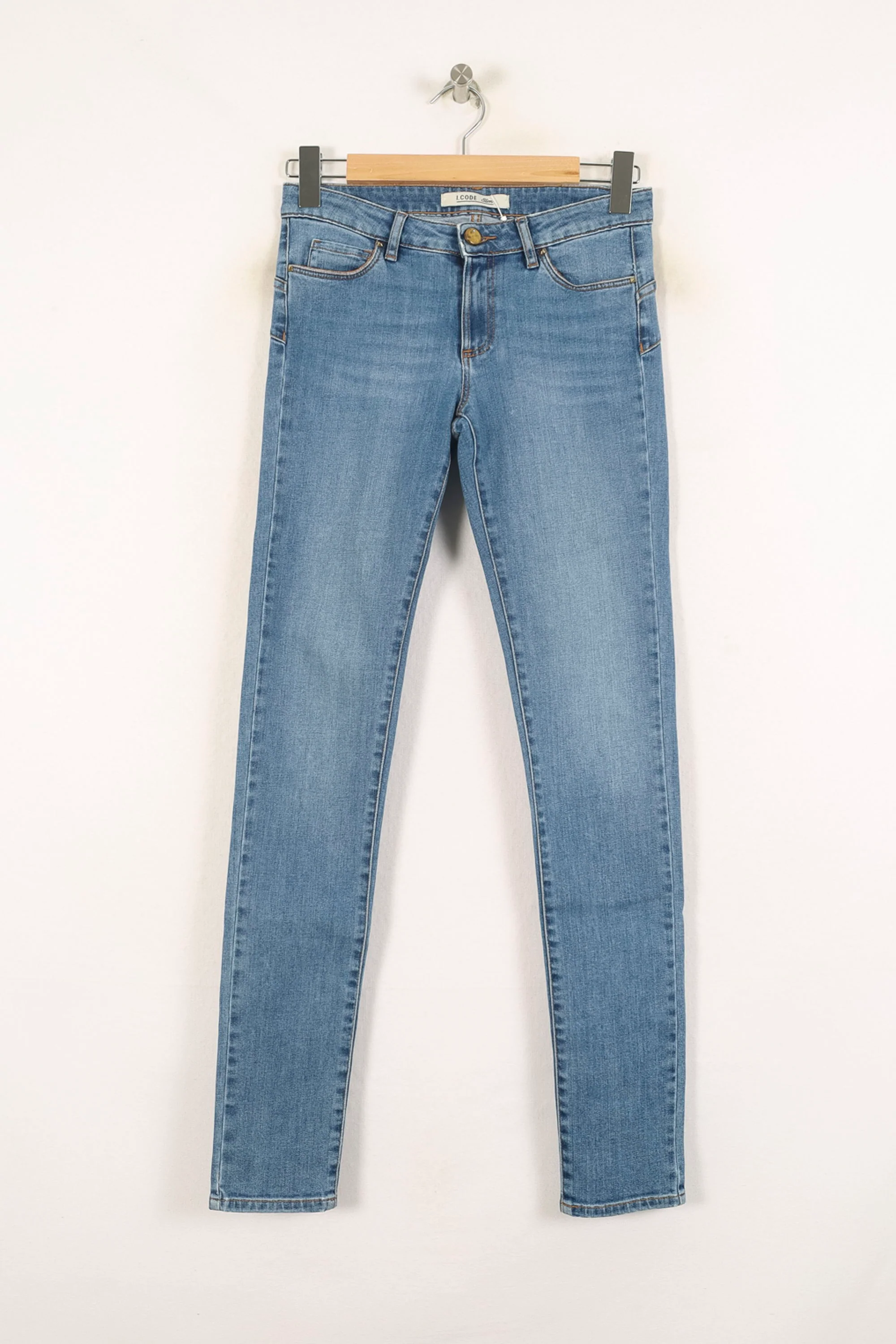 Jean Skinny Bleu - Taille XS/34 - Image 2