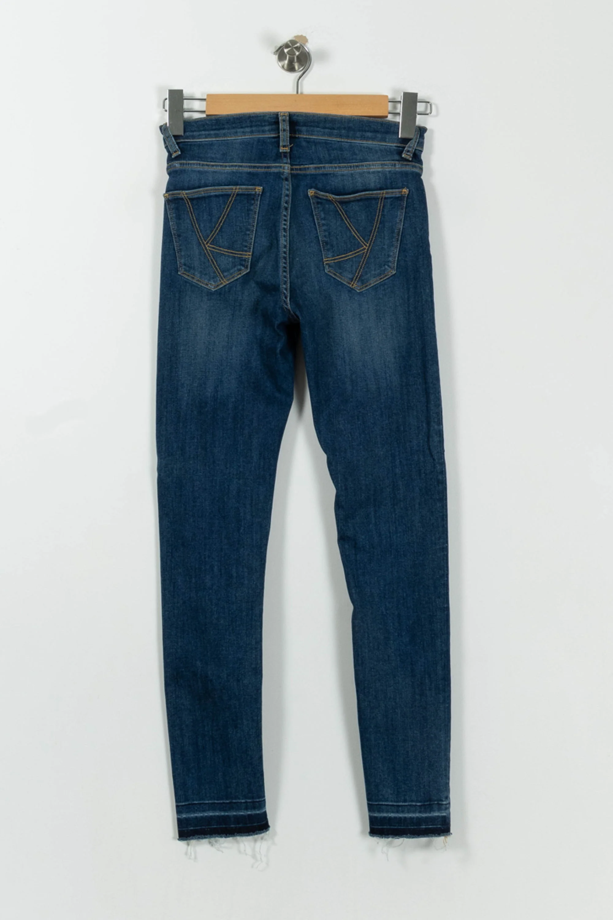 Jean Skinny Bleu - Taille XS/34 - Image 4