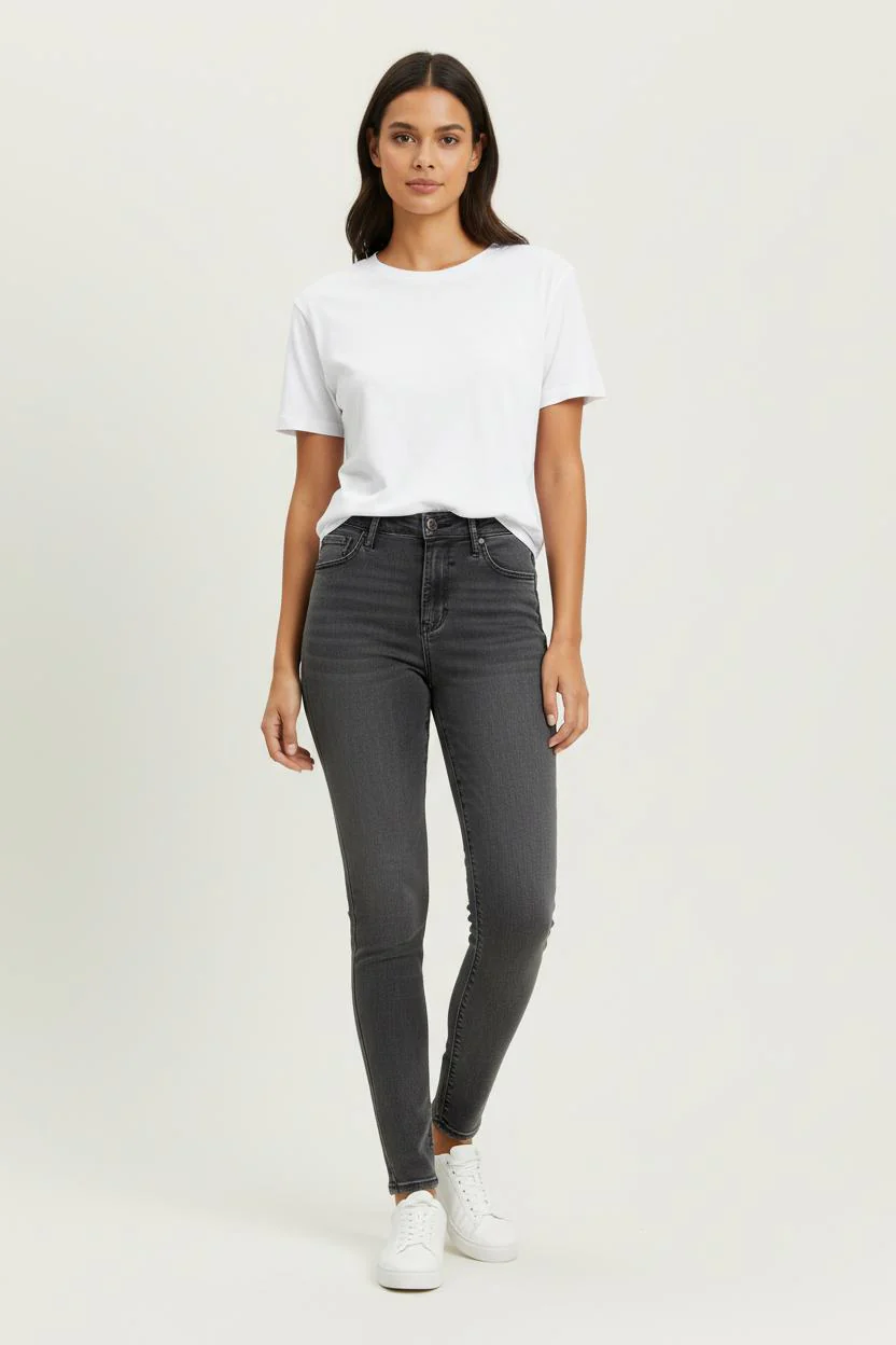 Jean Skinny Gris - Taille M/38