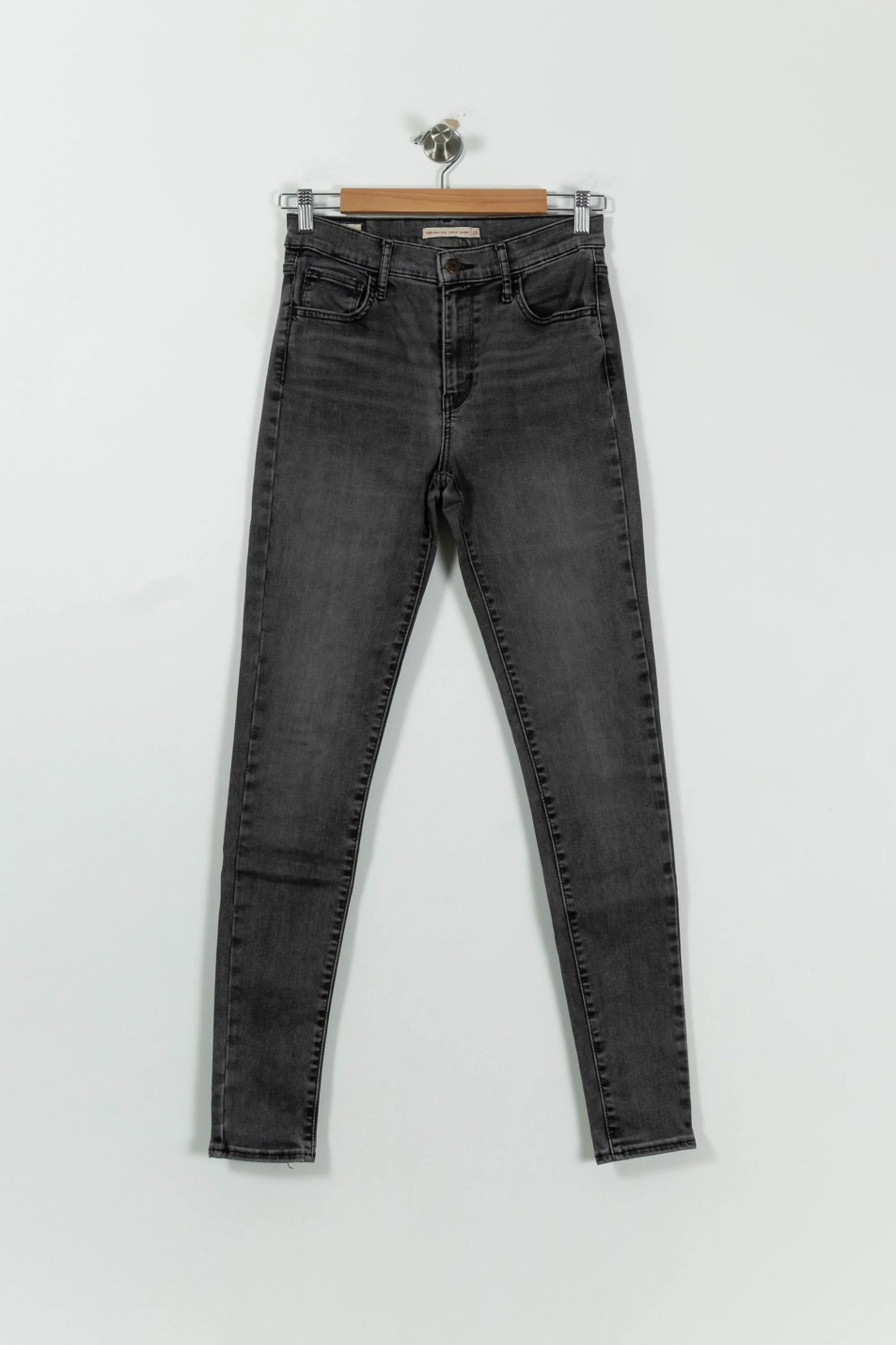Jean Skinny Gris - Taille M/38 - Image 2