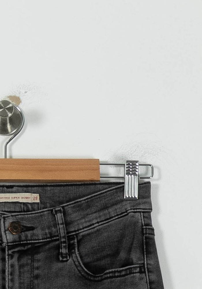 Jean Skinny Gris - Taille M/38 - Image 3