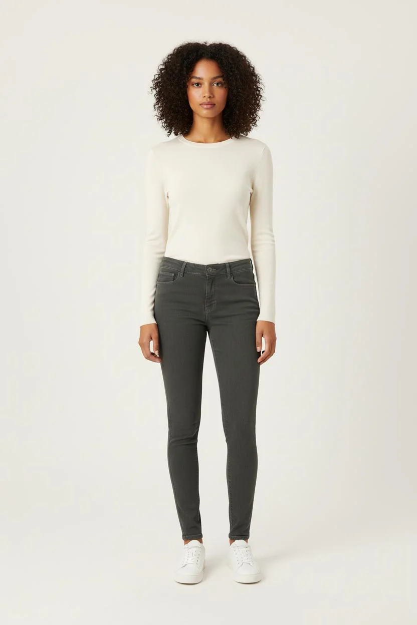 Jean Skinny Gris - Taille S/36