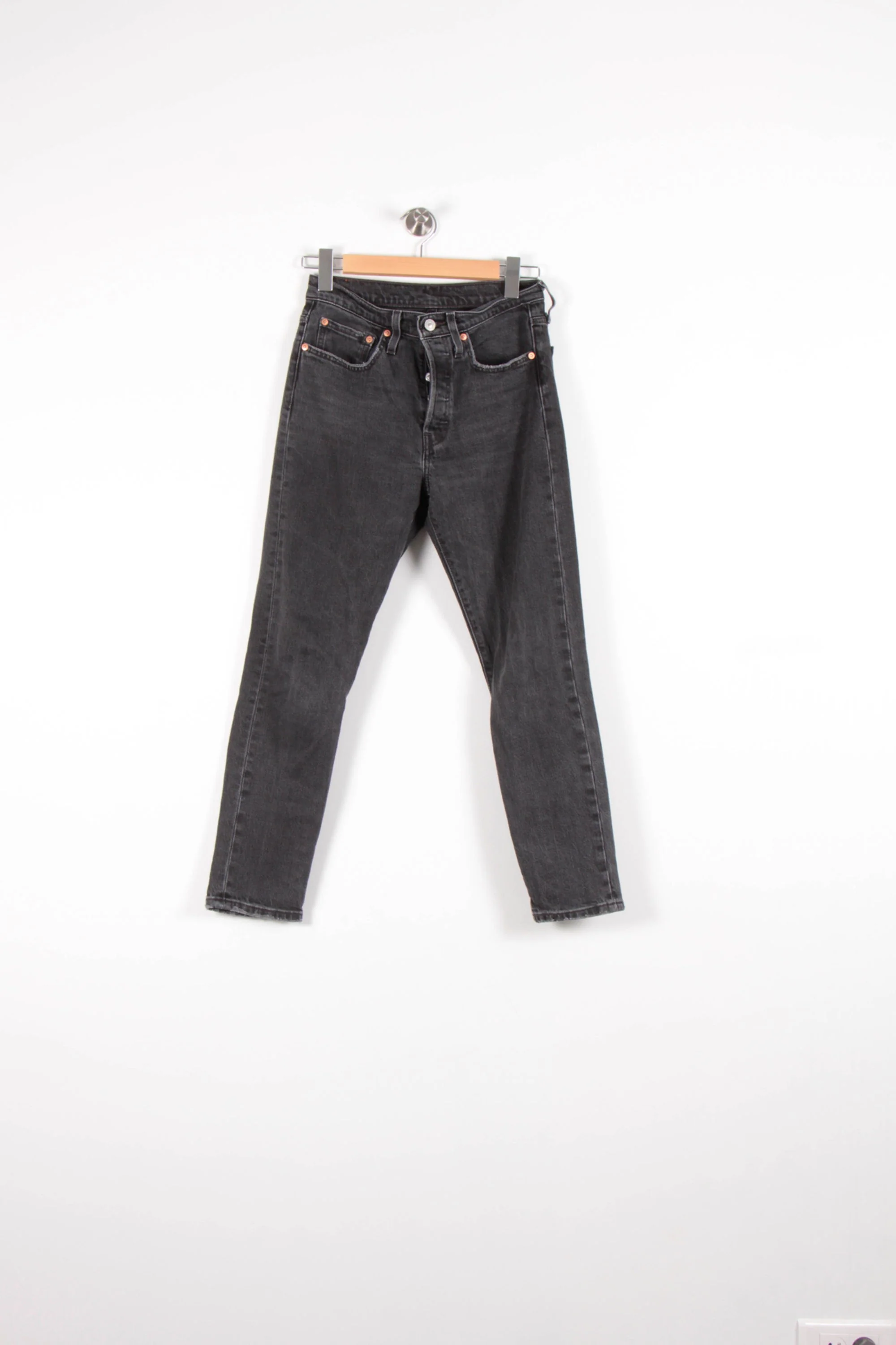 Jean Skinny Gris - Taille S/36 - Image 2