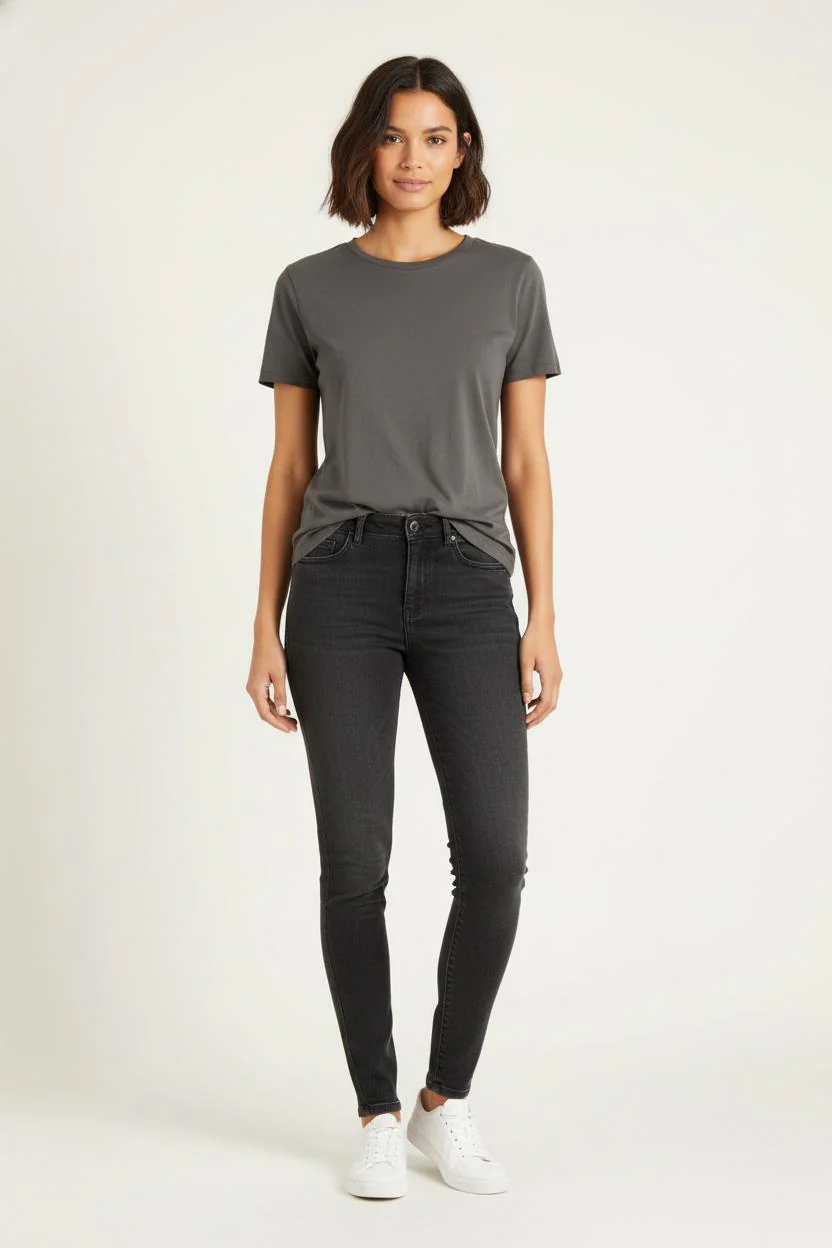 Jean Skinny Gris - Taille S/36