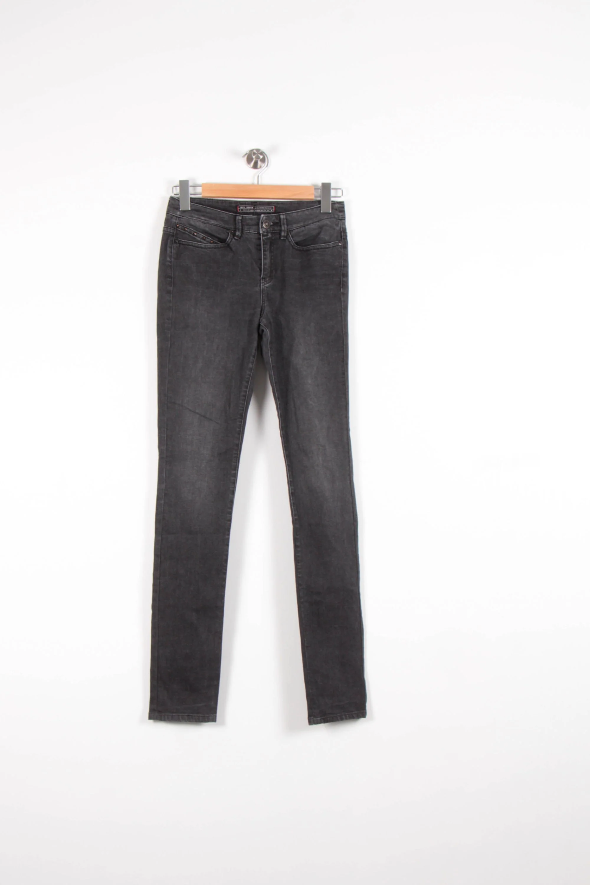 Jean Skinny Gris - Taille S/36 - Image 2