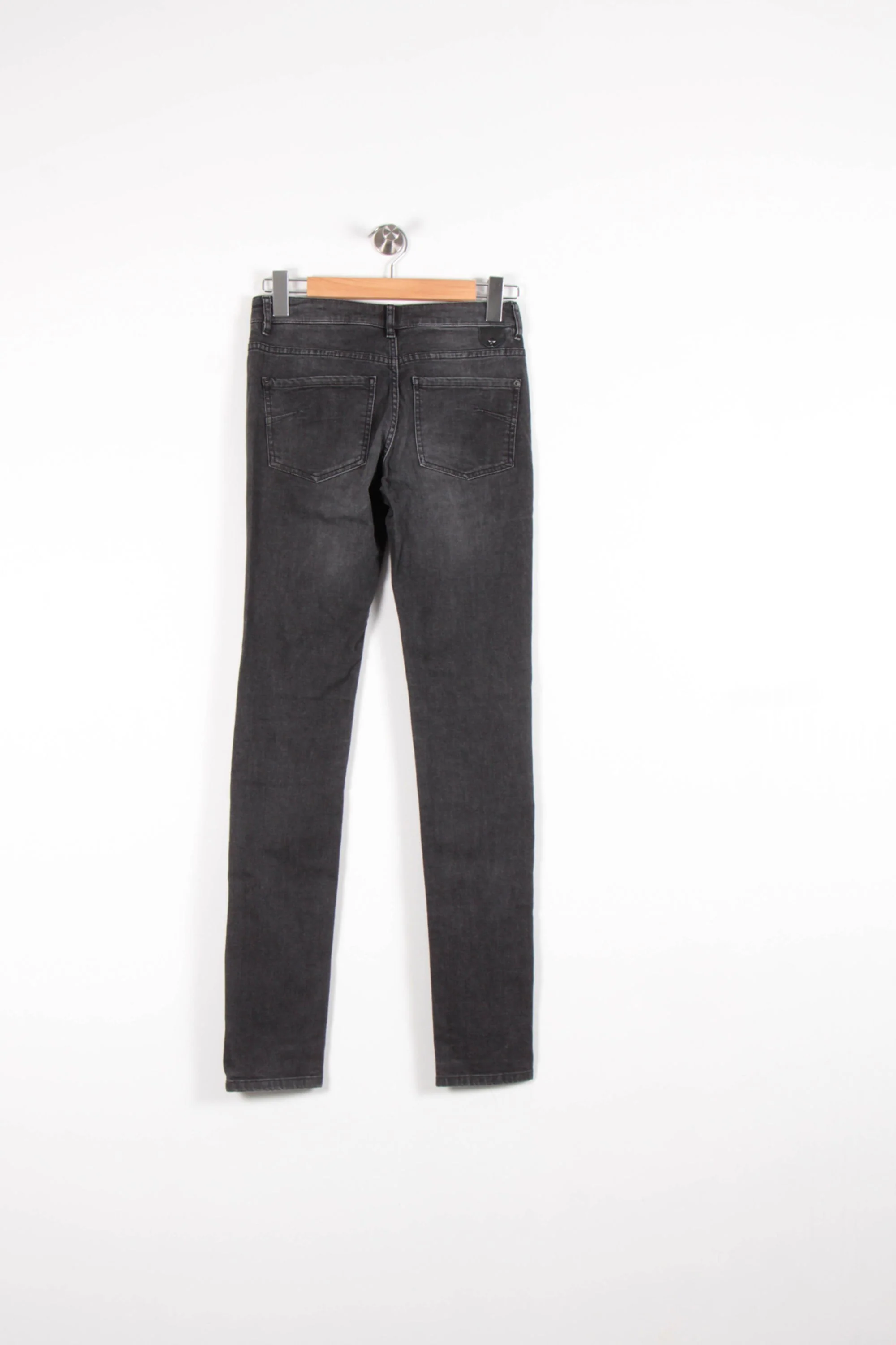 Jean Skinny Gris - Taille S/36 - Image 4