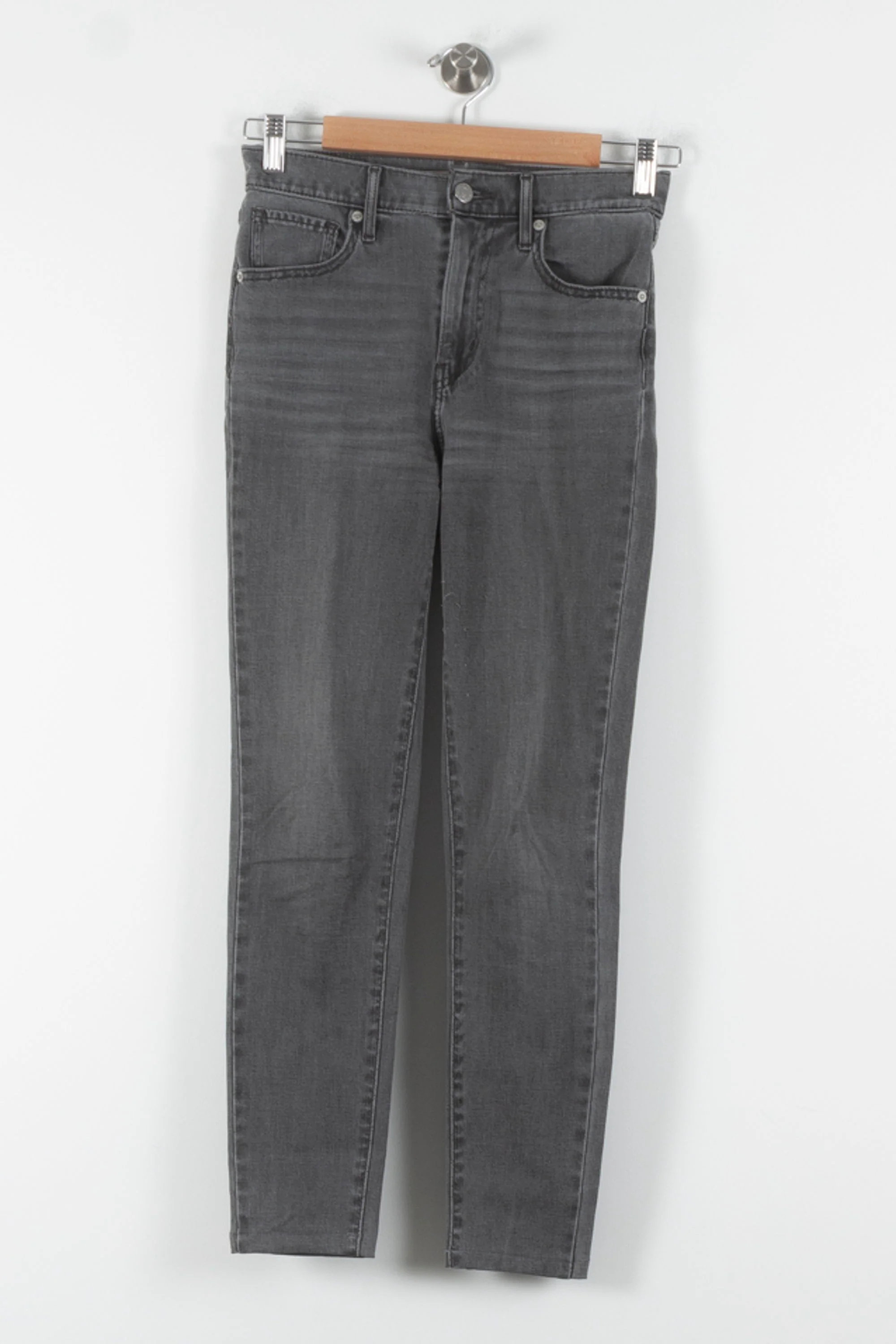Jean Skinny Gris - Taille XS/34 - Image 2