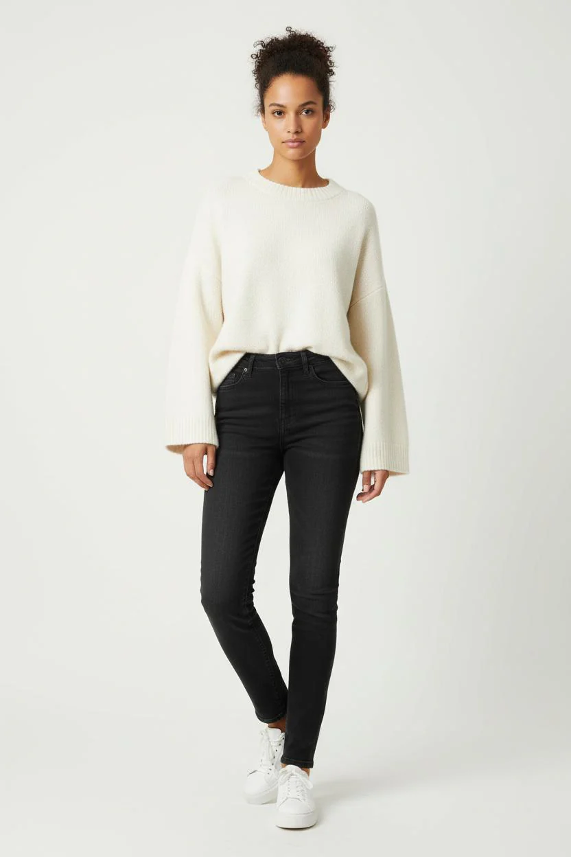Jean Skinny Noir - Taille M/38