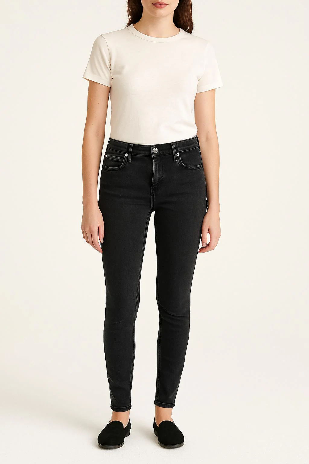 Jean Skinny Noir - Taille XS/34