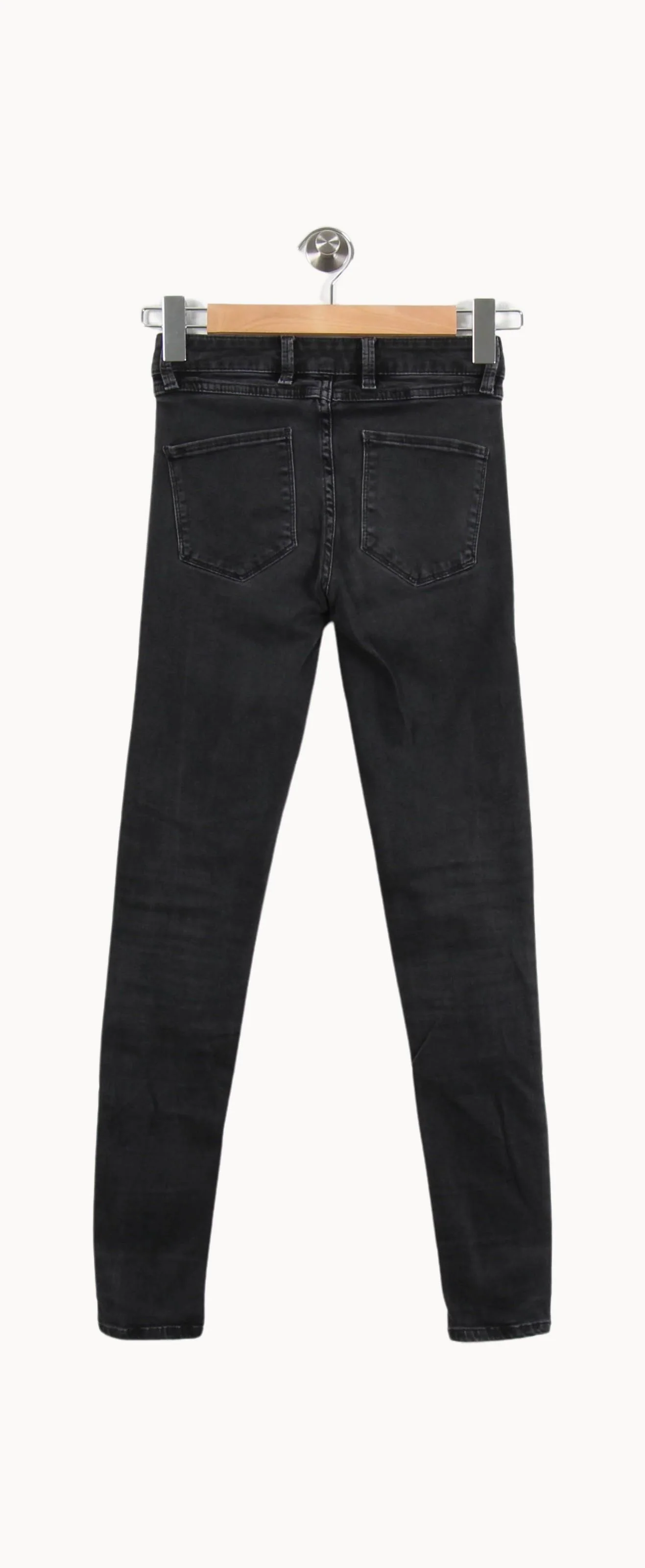 Jean Skinny Noir - Taille XS/34 - Image 4