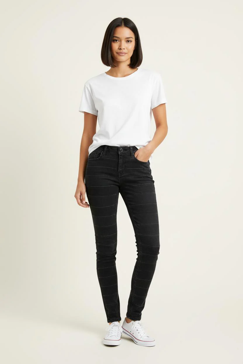 Jean Skinny Noir - Taille XS/34