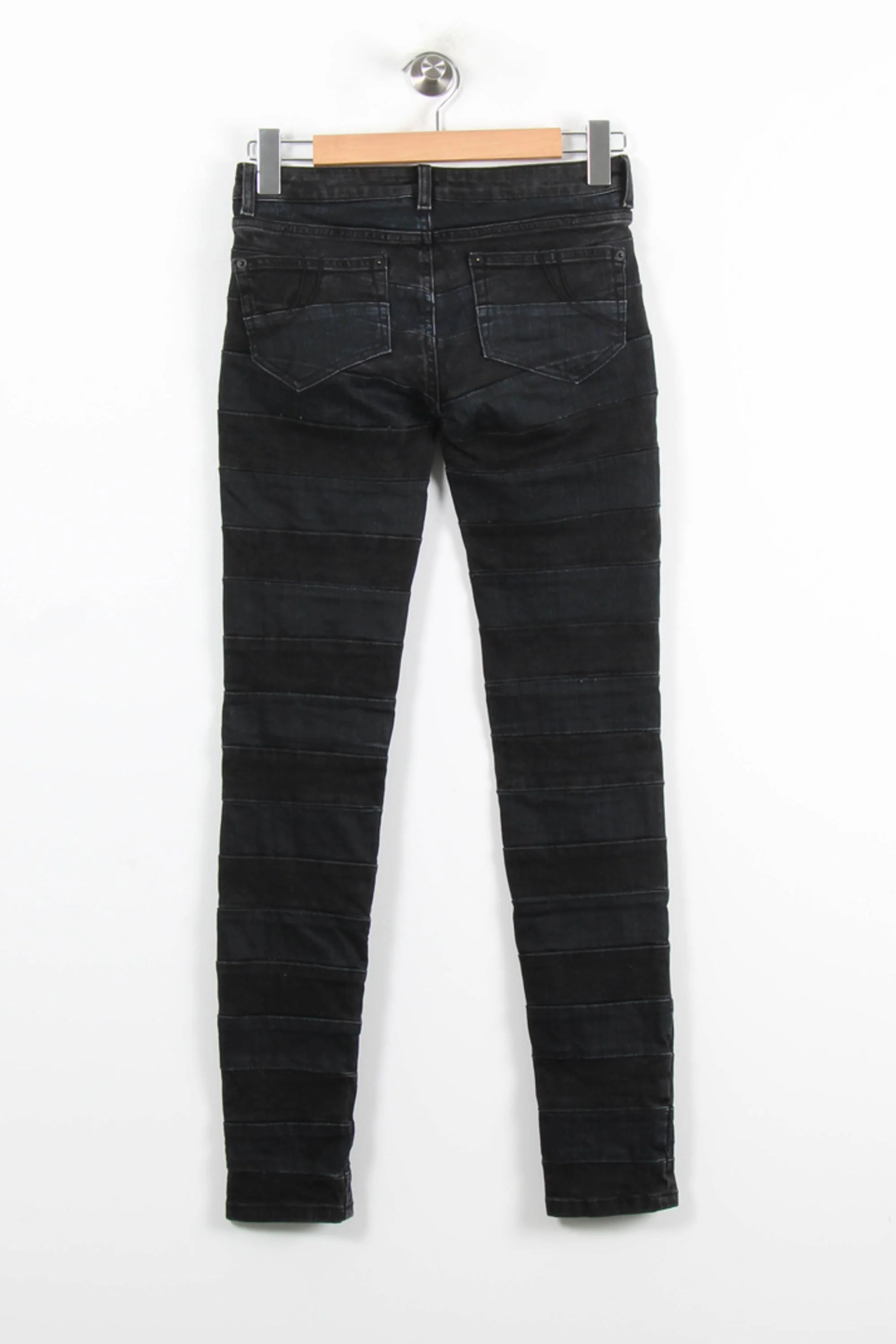 Jean Skinny Noir - Taille XS/34 - Image 4