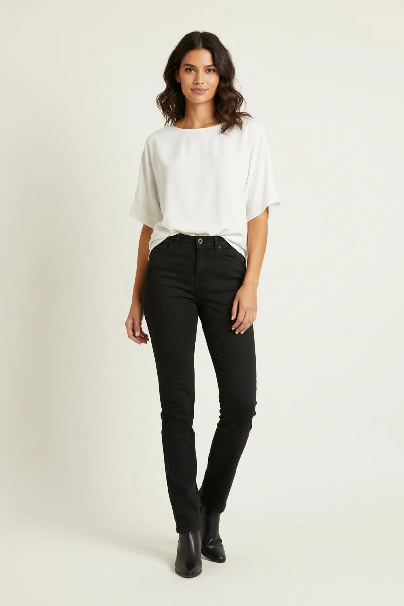 Jean Skinny Noir - Taille XS/34