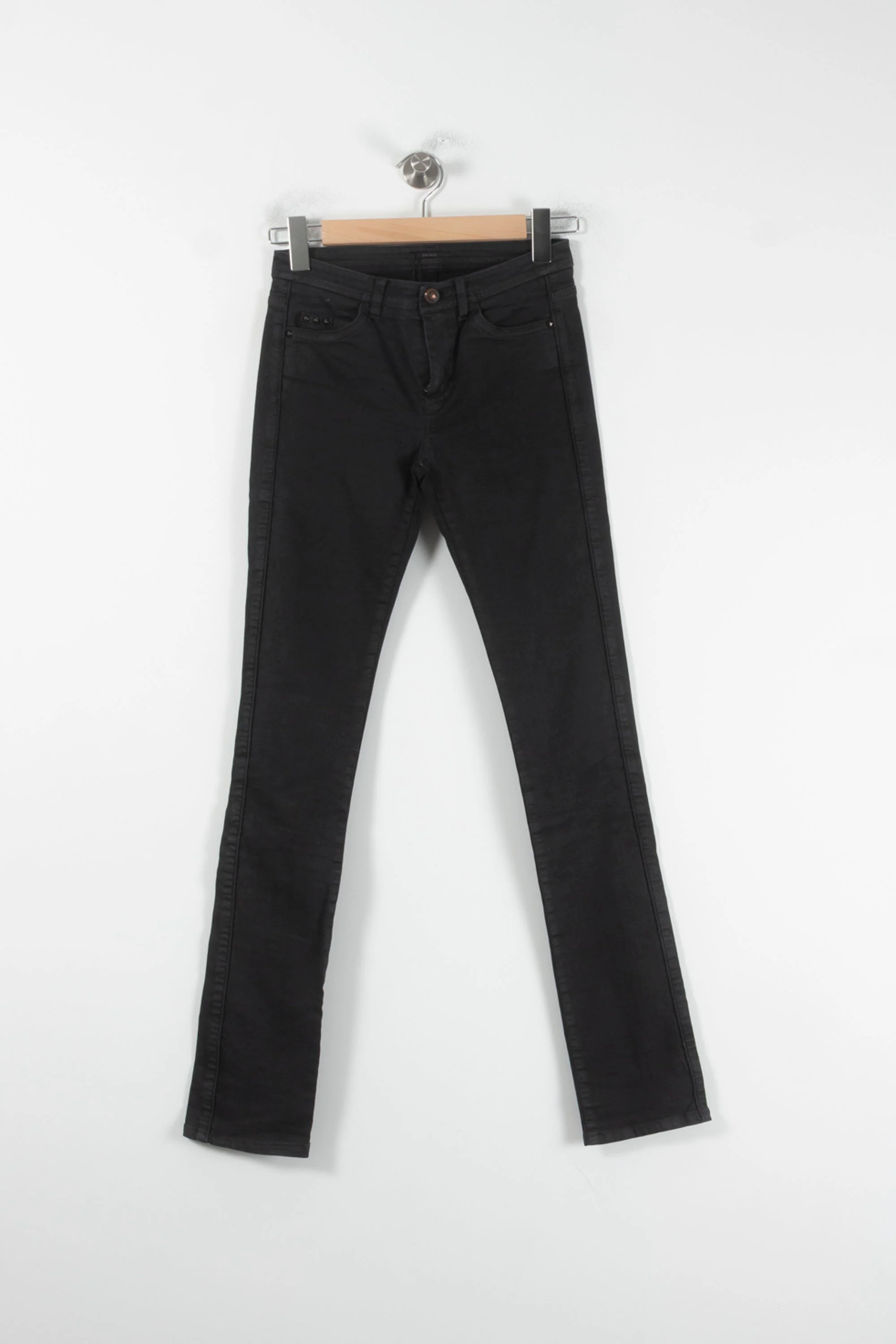 Jean Skinny Noir - Taille XS/34 - Image 2