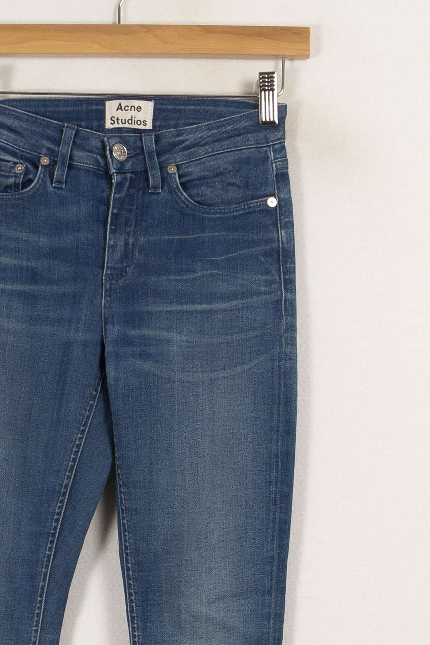 Jean slim bleu - Taille XS/34 - Image 3
