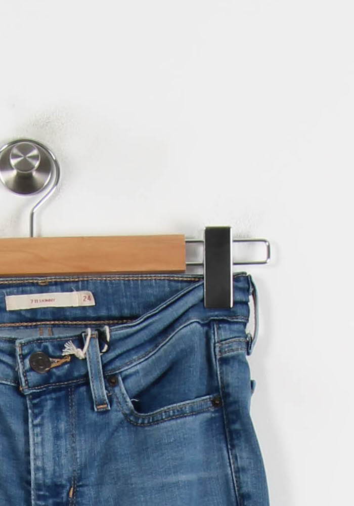 Jean Slim Bleu - Taille XS/34 - Image 3
