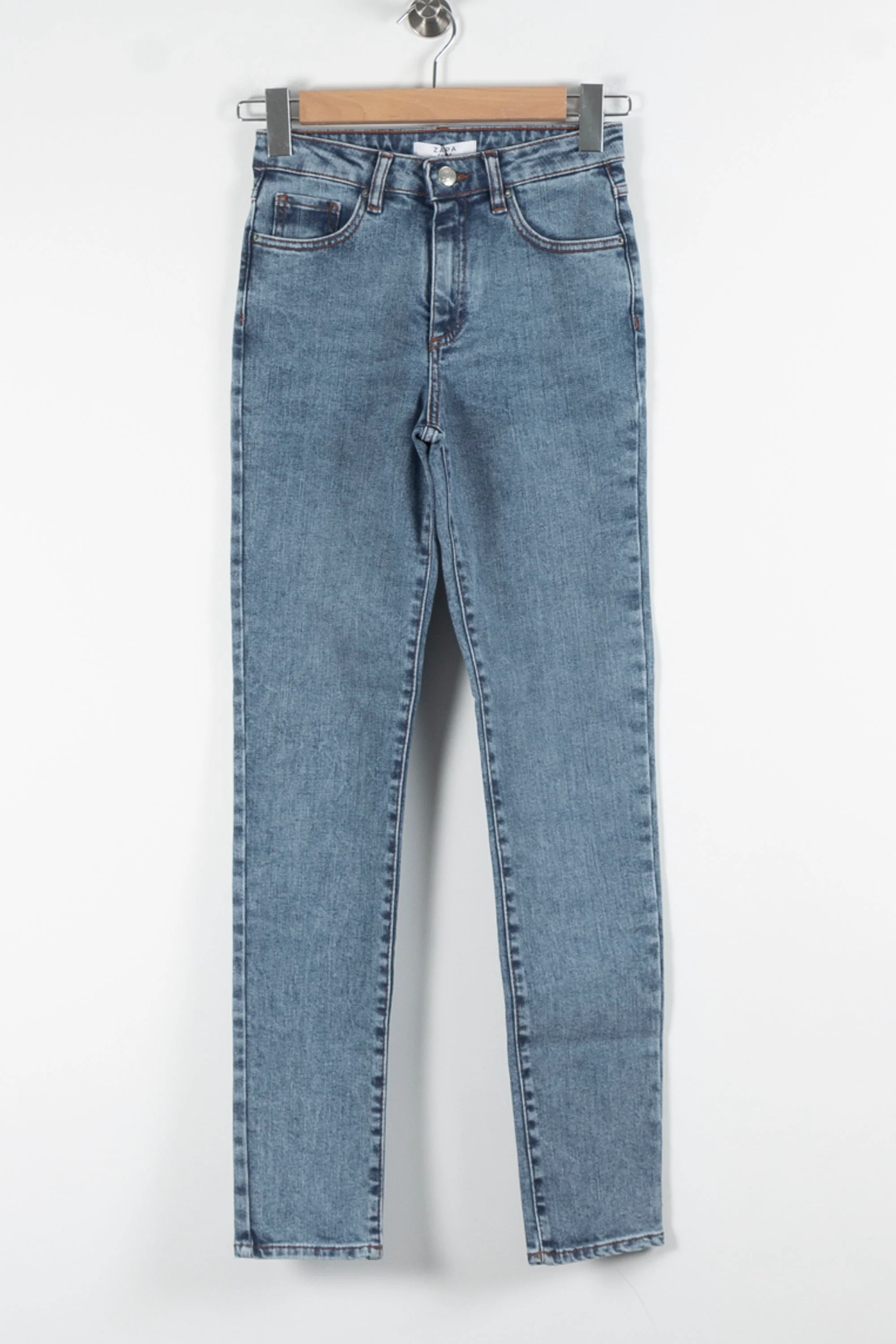 Jean Slim Bleu - Taille XS/34 - Image 2