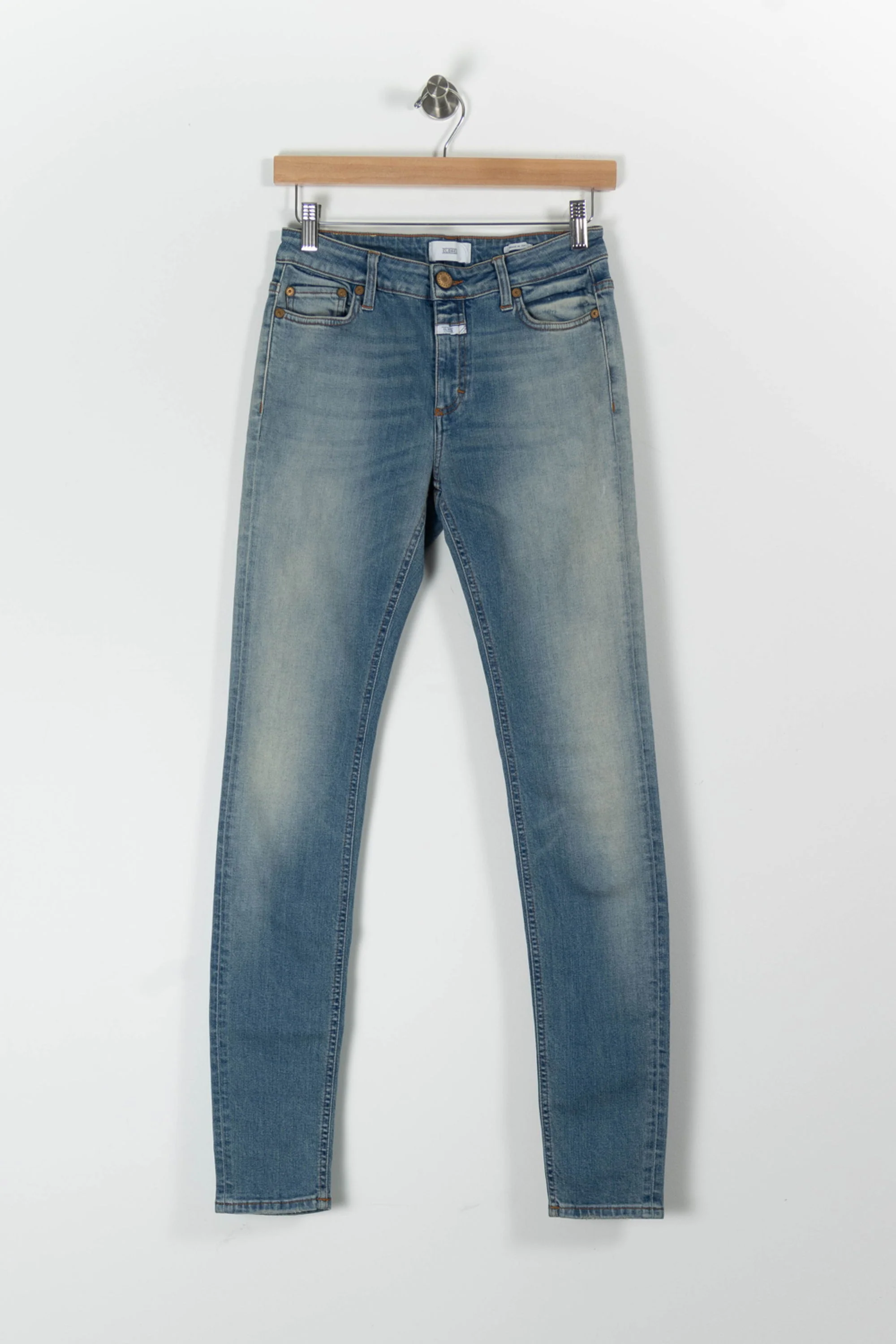 Jean Slim Bleu - Taille XS/34 - Image 2