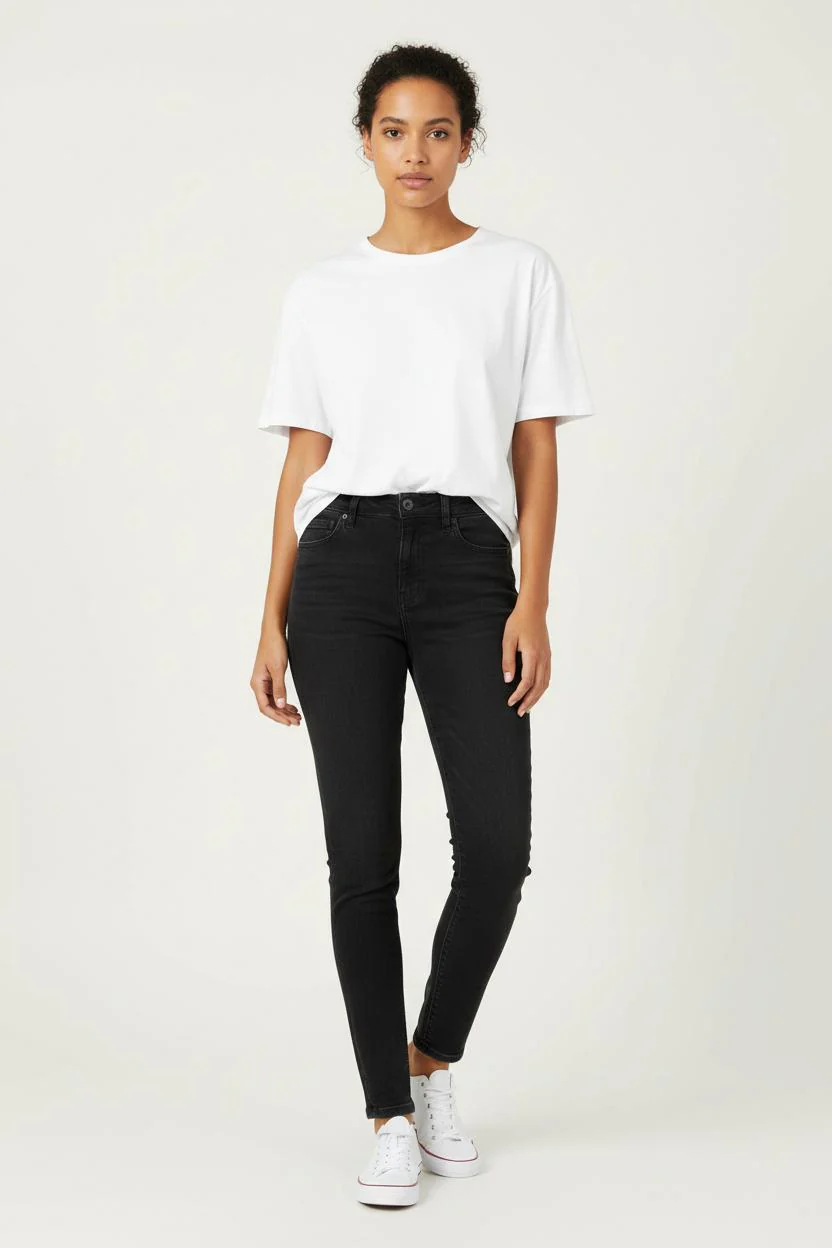 Jean Slim Gris - Taille S/36