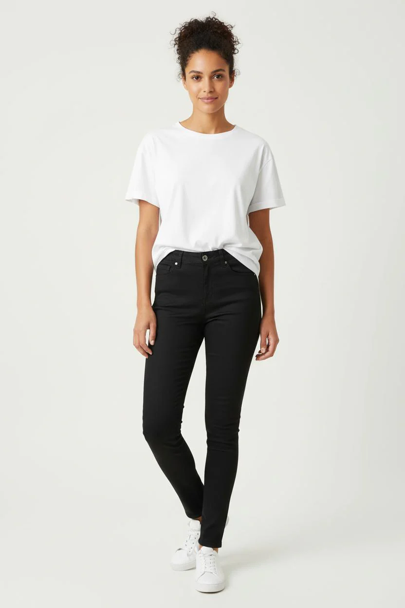 Jean Slim Noir - Taille S/36