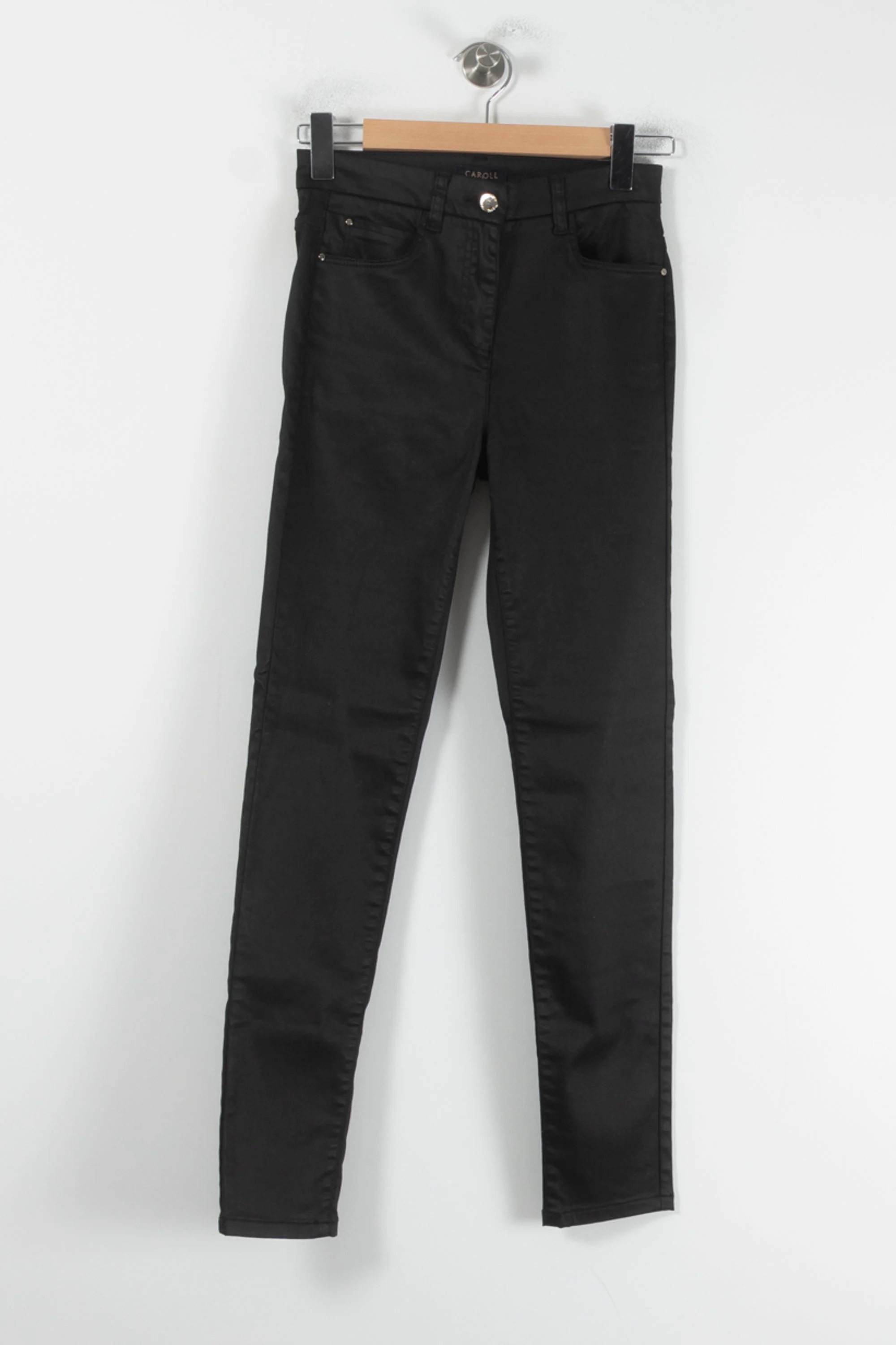 Jean Slim Noir - Taille S/36 - Image 2