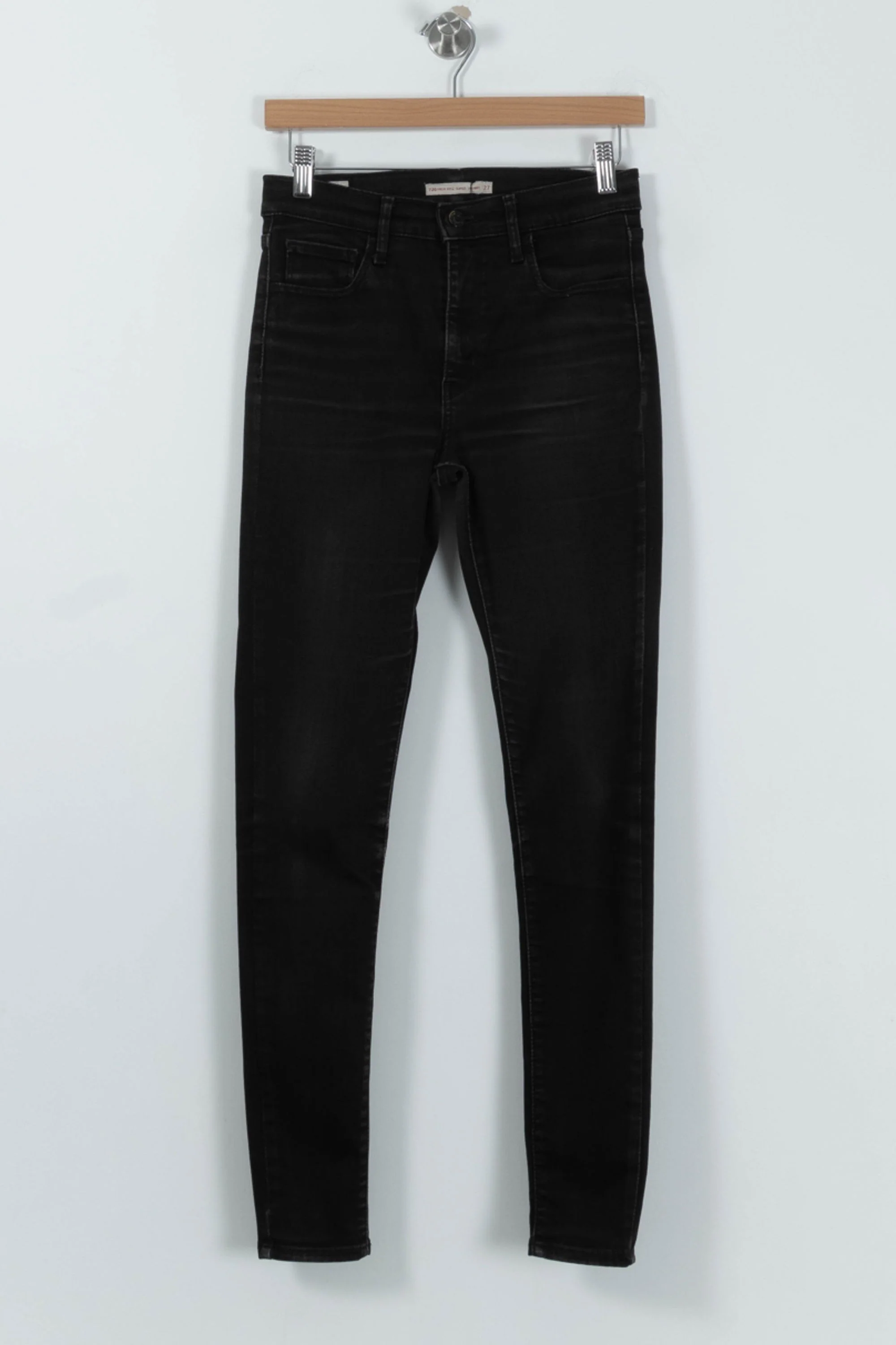 Jean Slim Noir - Taille S/36 - Image 2