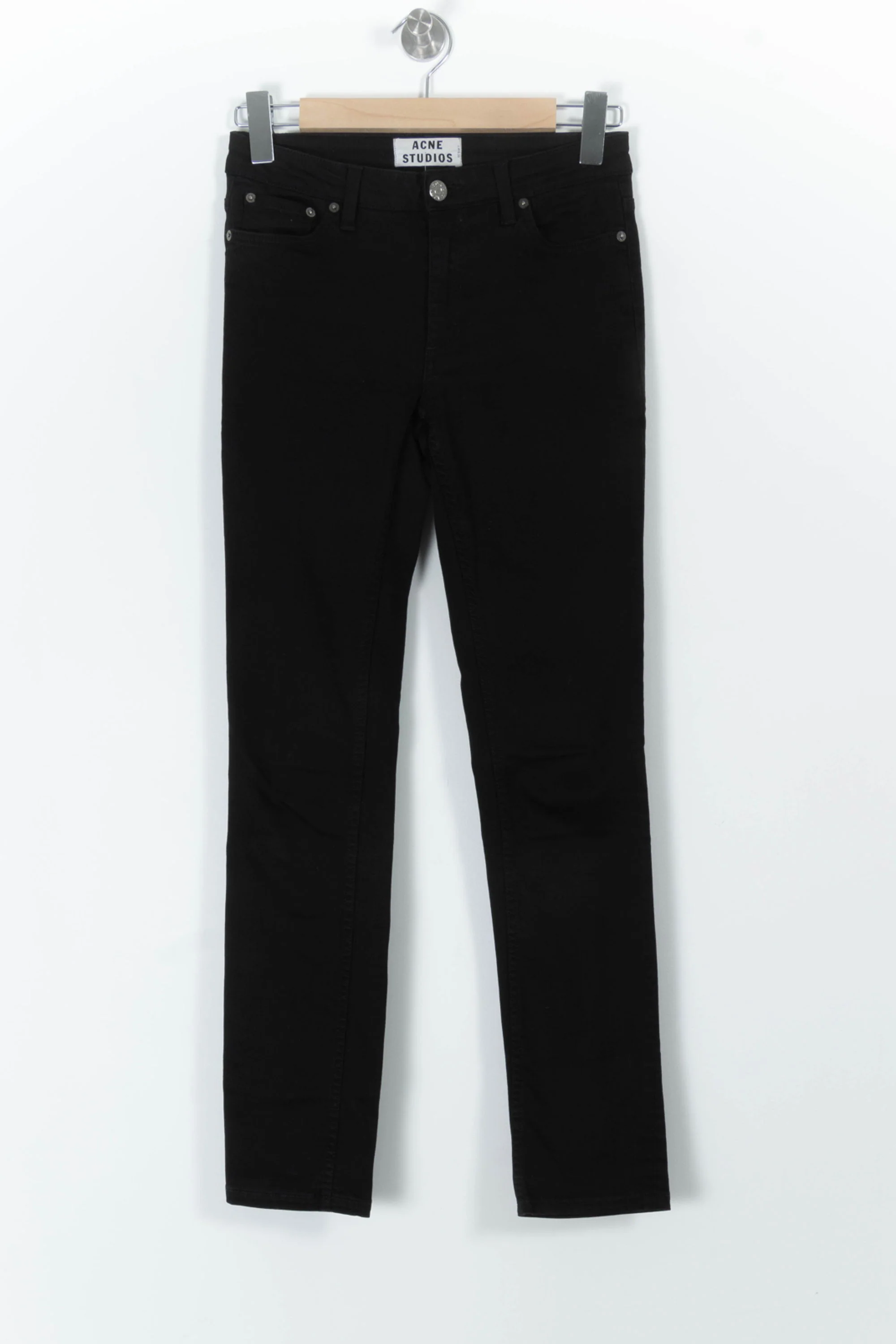 Jean Slim Noir - Taille S/36 - Image 2