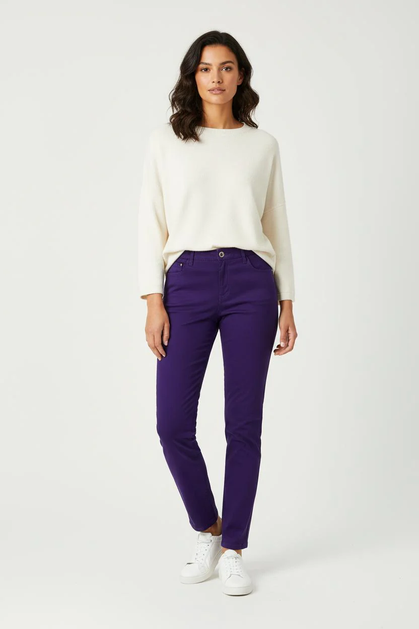 Jean Violet - Taille L/40
