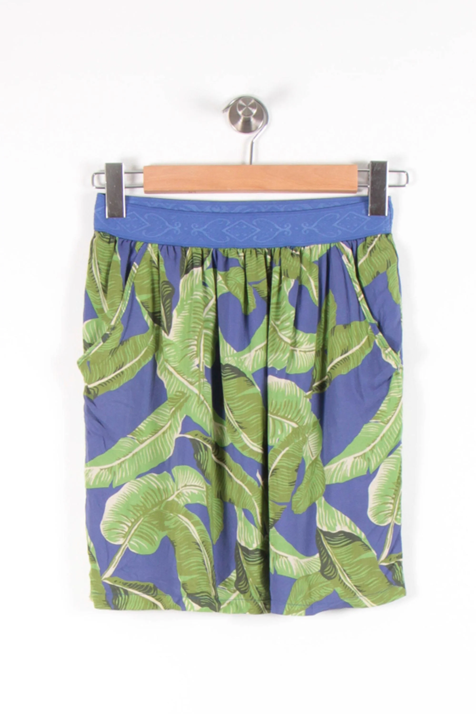 Jupe Bleu et Vert - Taille S/36 - Image 2