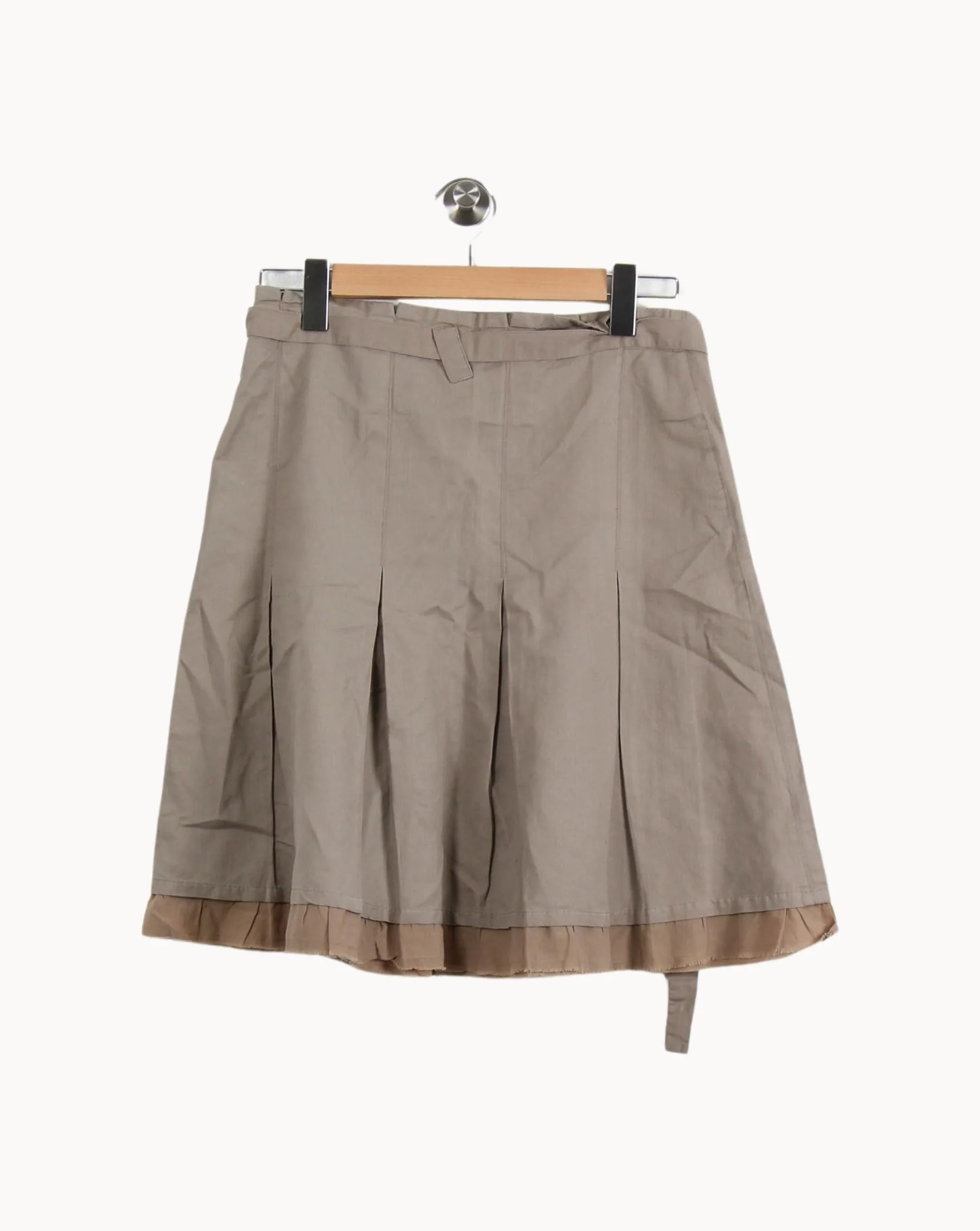 Jupe Courte Beige - Taille M/38 - Image 4
