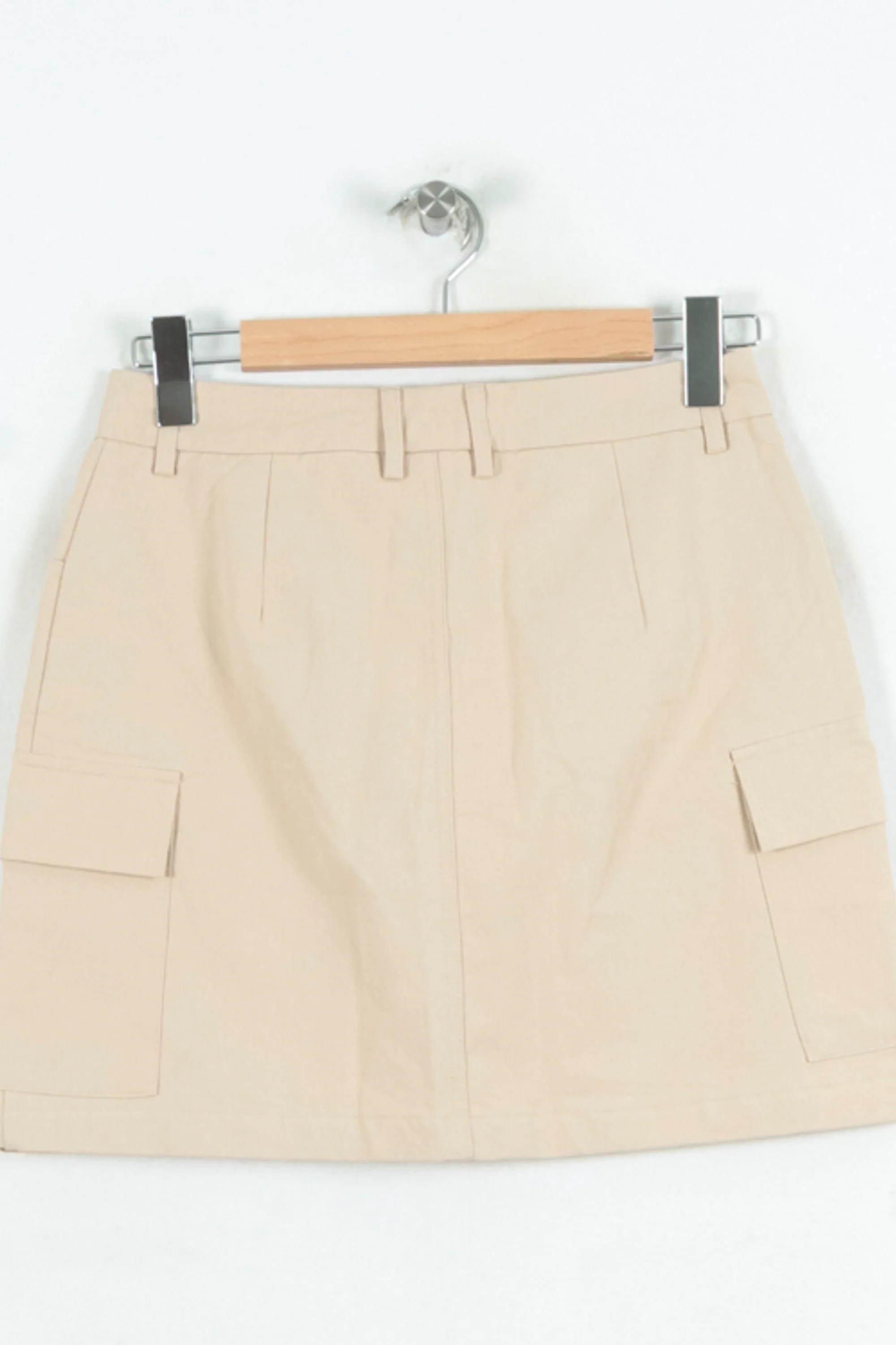 Jupe Courte Beige - Taille M/38 - Image 4