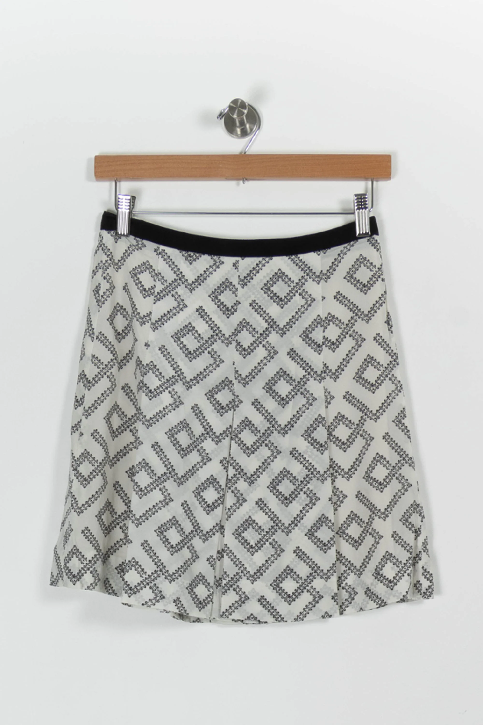 Jupe Courte Blanche et Noire - Taille XS/34 - Image 2