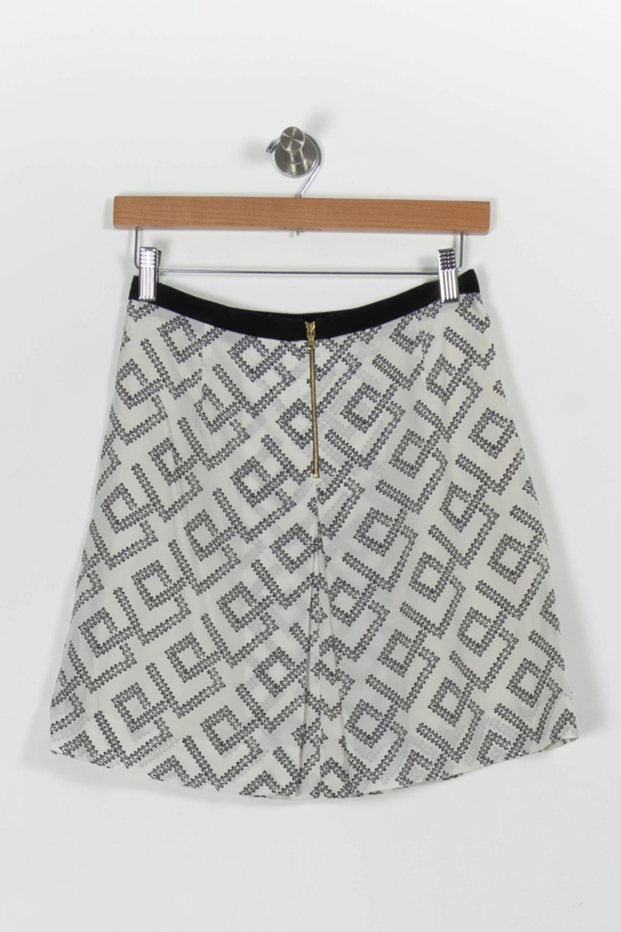 Jupe Courte Blanche et Noire - Taille XS/34 - Image 4