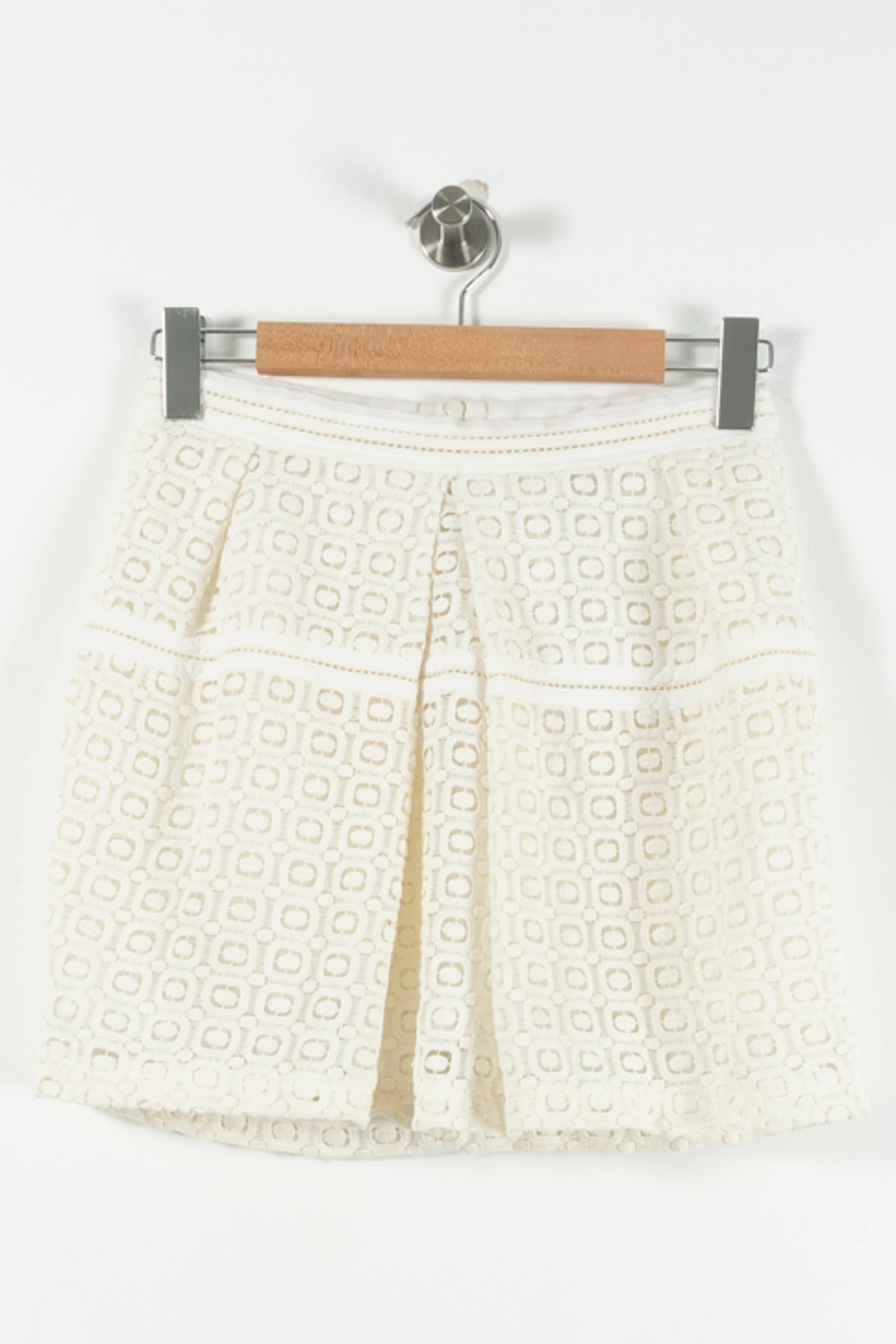 Jupe Courte Blanche - Taille M/38 - Image 2