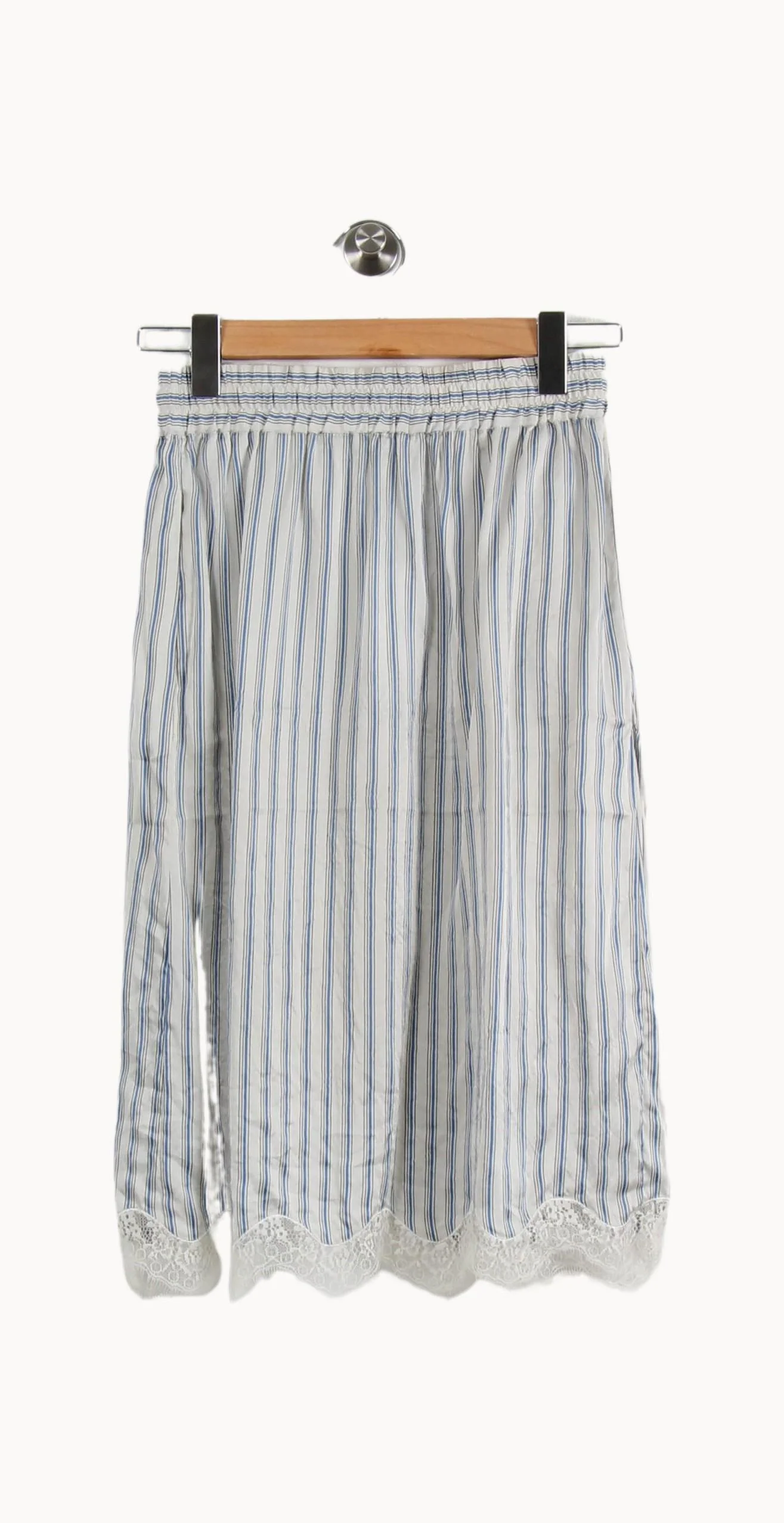 Jupe Courte Bleu et Blanche - Taille S/36 - Image 4