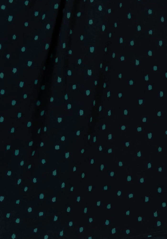 Jupe Courte Bleue à Pois - Taille M/38 - Image 3