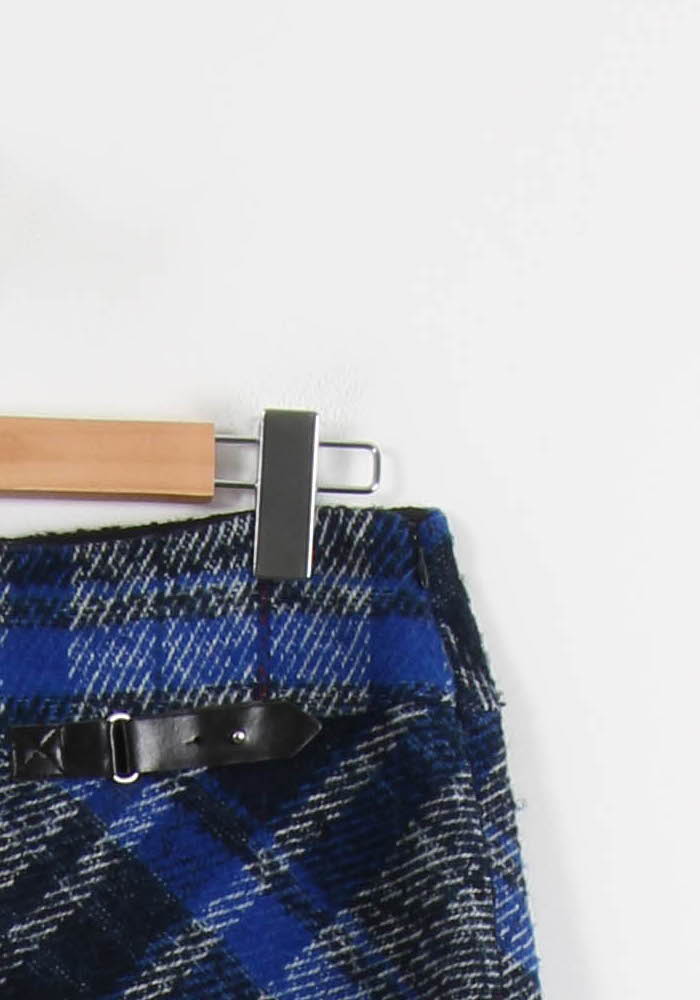 Jupe Courte Bleue et Noire - Taille XL/42 - Image 3